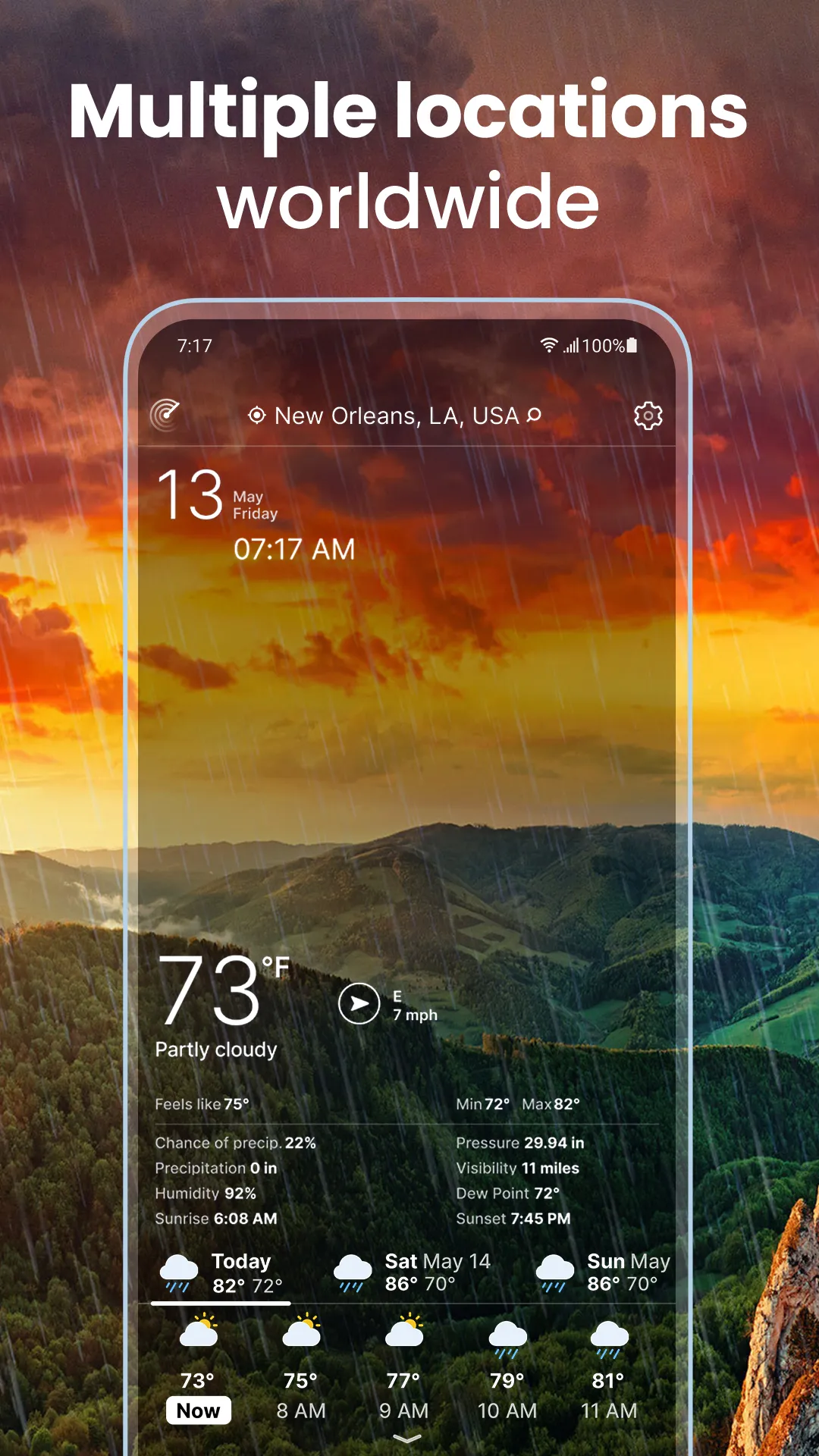 Weather Live° | Indus Appstore | Screenshot