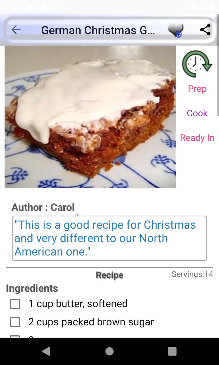 Holiday party recipe | Indus Appstore | Screenshot