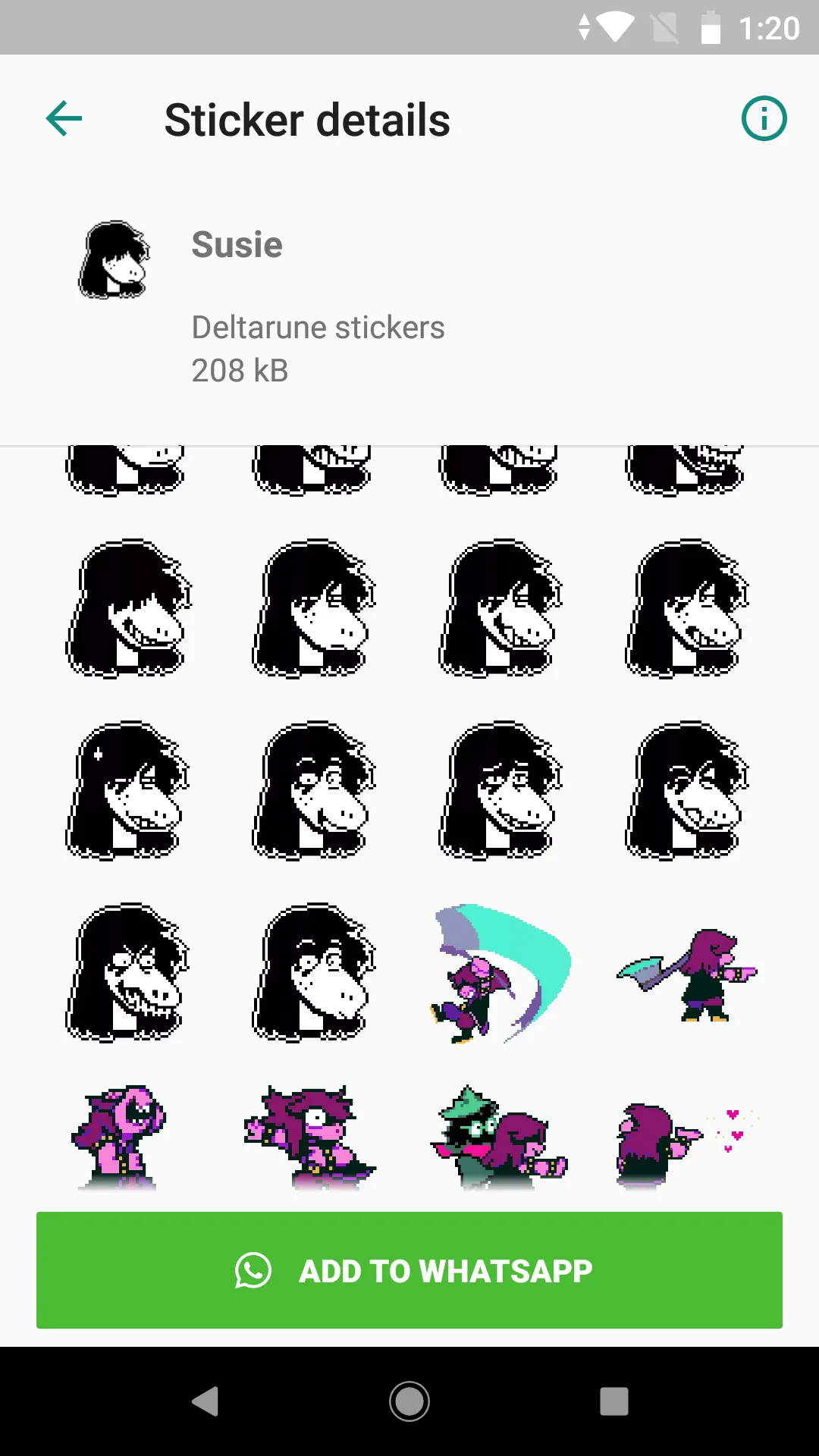 UNDERTALE WhatsApp Stickers | Indus Appstore | Screenshot