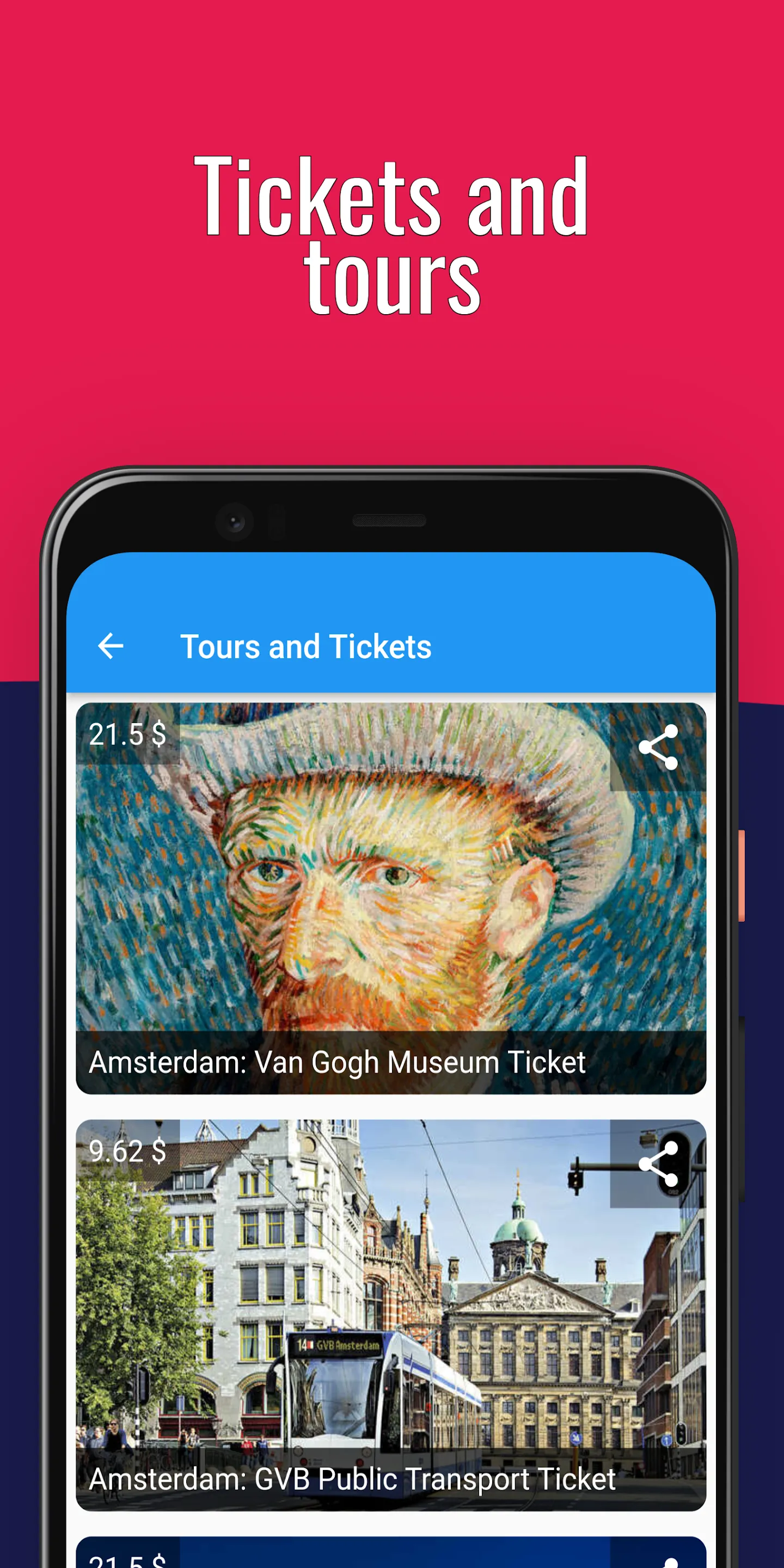 AMSTERDAM Guide Tickets & Map | Indus Appstore | Screenshot