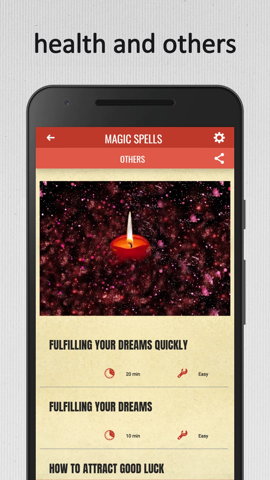 Magic Spells Book | Indus Appstore | Screenshot