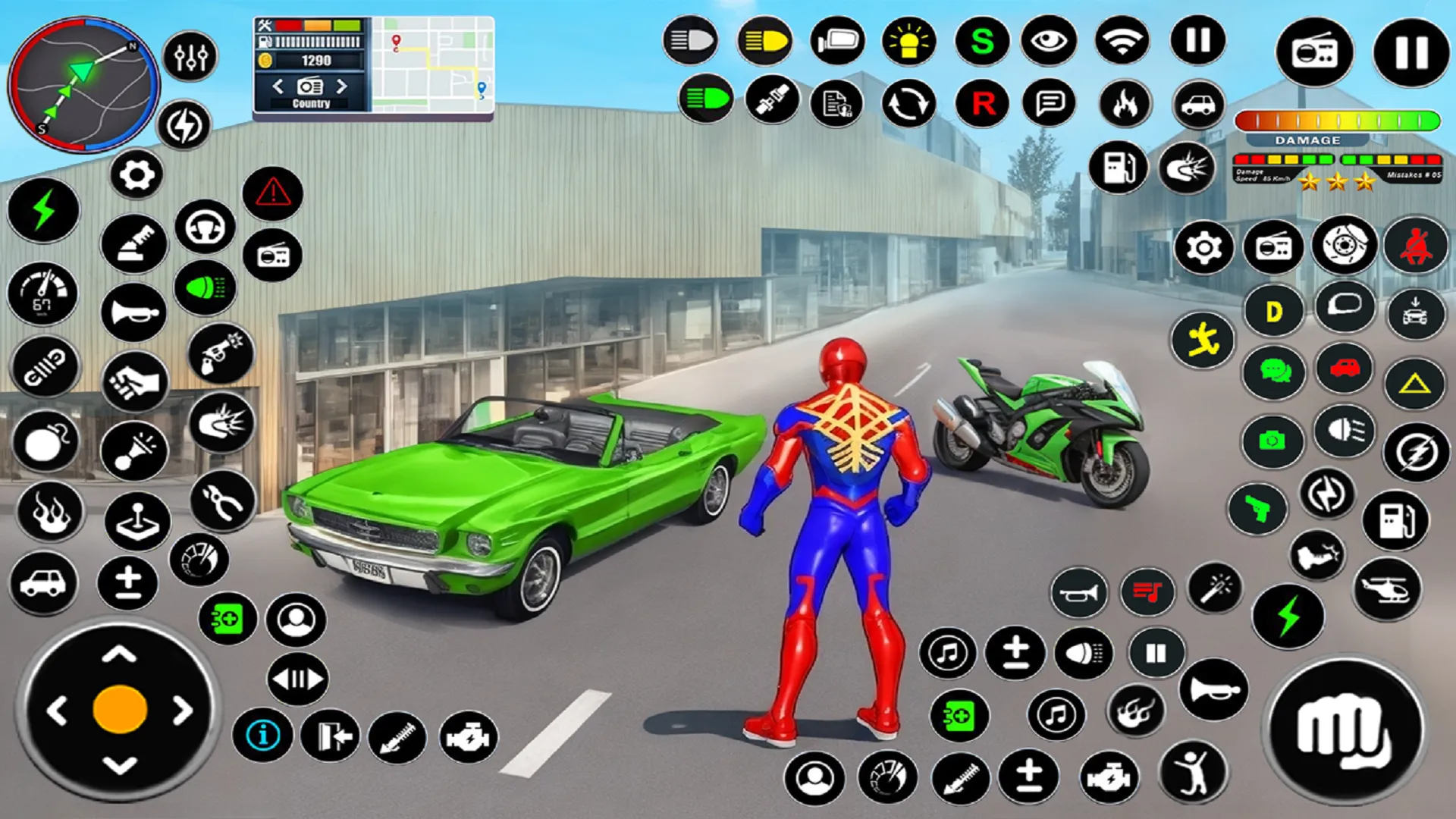 Spider Rope Hero Man Games | Indus Appstore | Screenshot