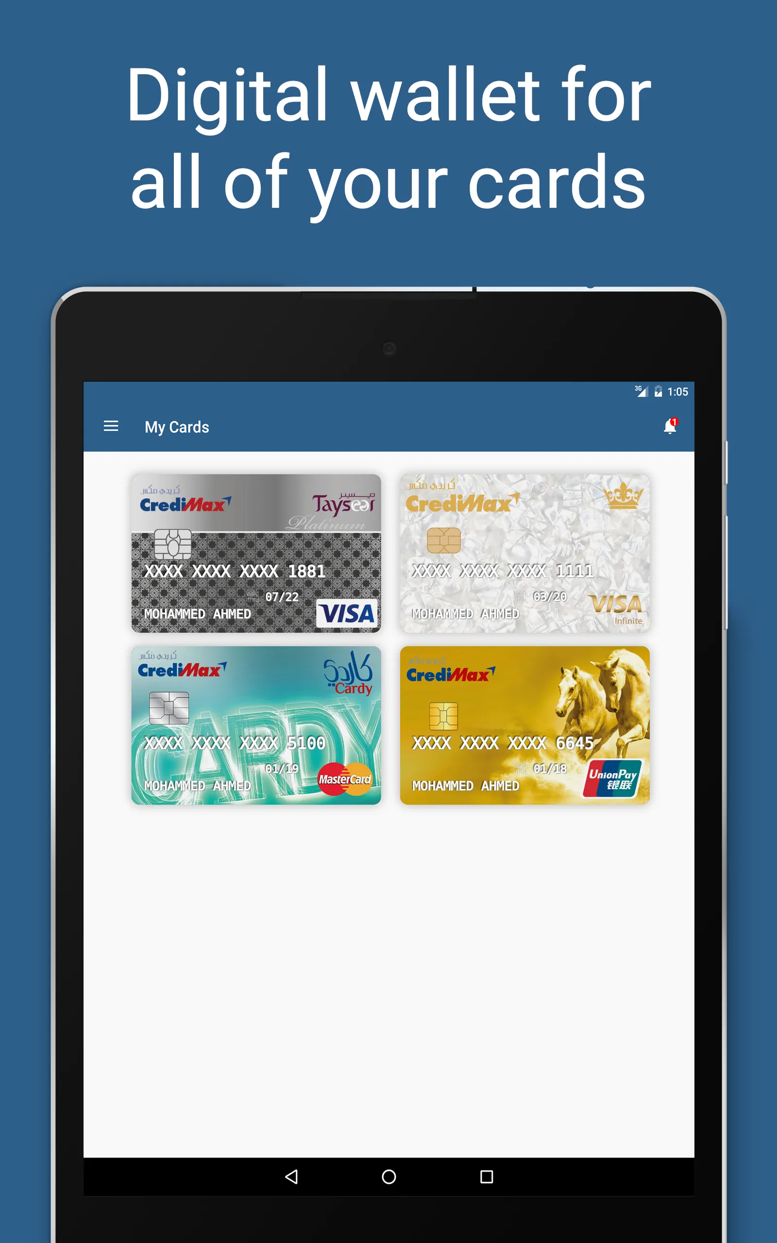 CrediMax | Indus Appstore | Screenshot