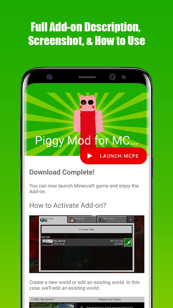 Piggy Mod for MCPE | Indus Appstore | Screenshot