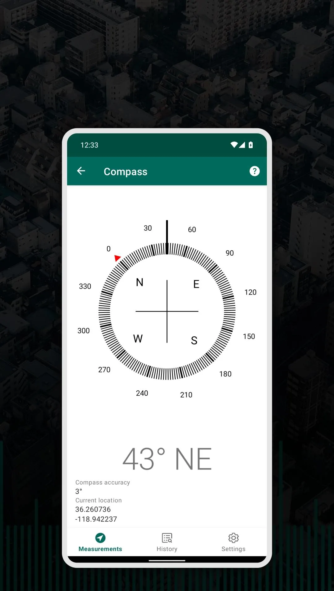 My GPS Tape Measure | Indus Appstore | Screenshot