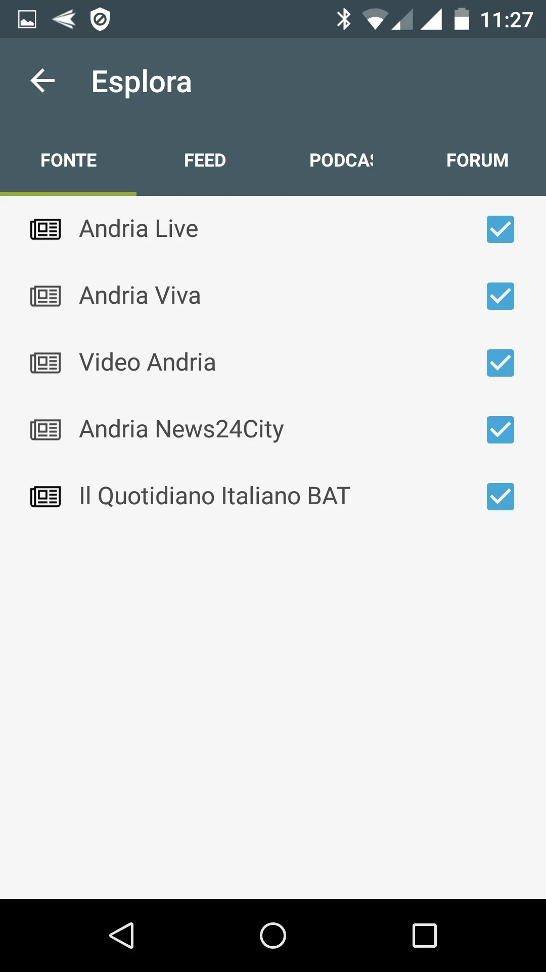 Andria notizie locali | Indus Appstore | Screenshot