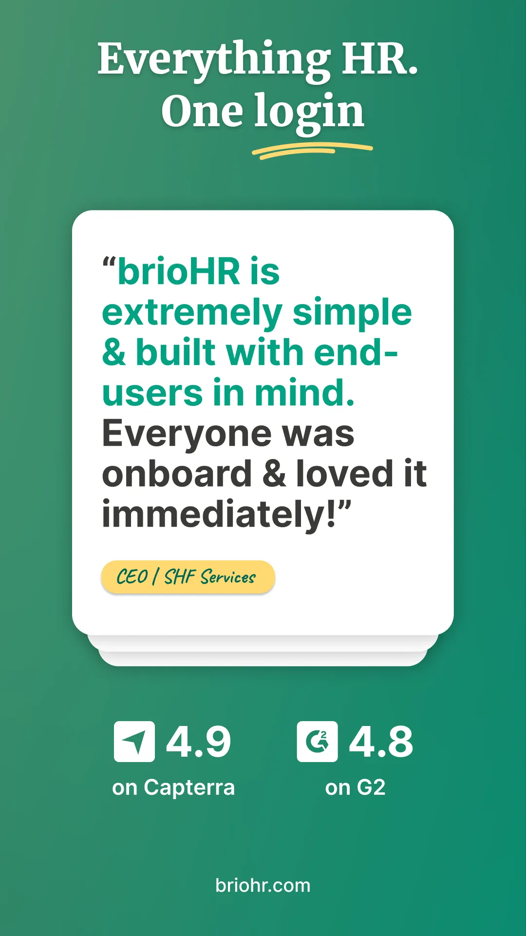 BrioHR | Indus Appstore | Screenshot