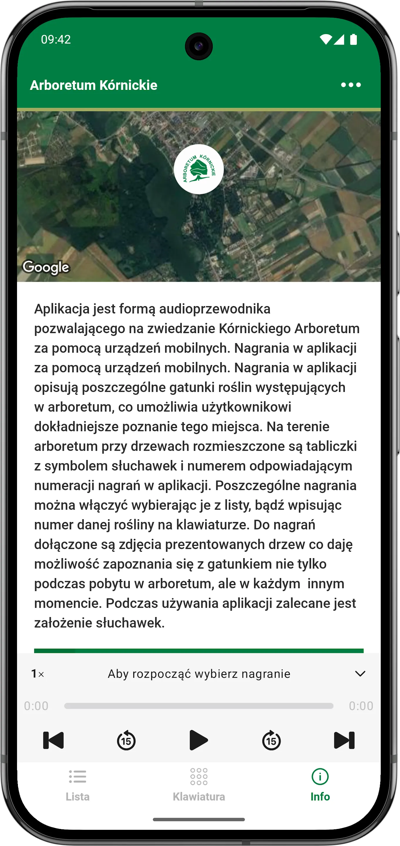 Arboretum Kórnickie | Indus Appstore | Screenshot