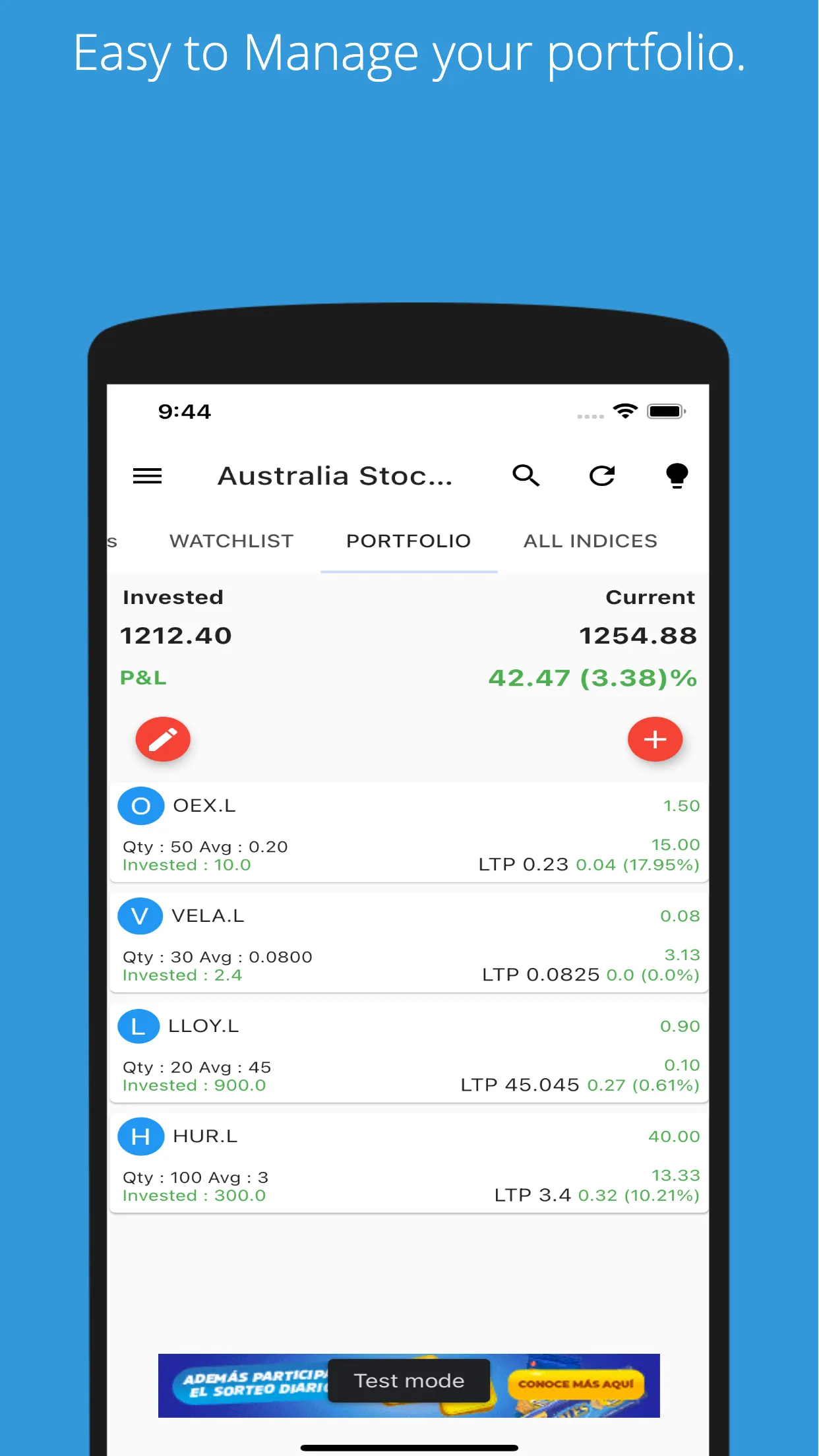 Australian Stock Market | Indus Appstore | Screenshot