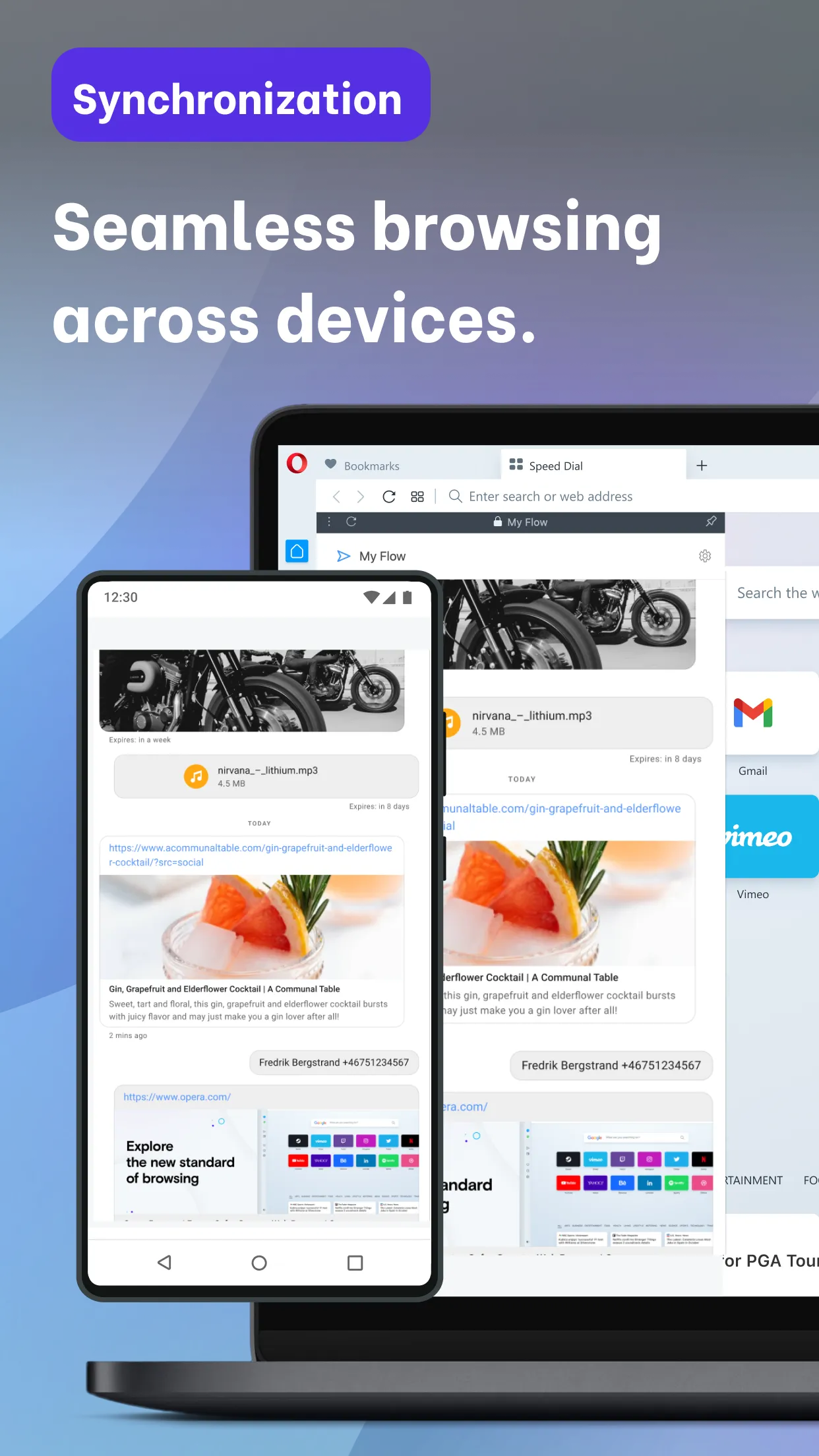 Opera browser with AI & VPN | Indus Appstore | Screenshot