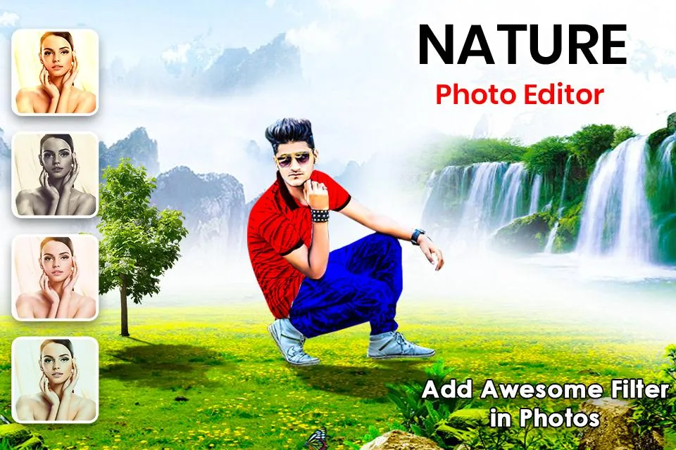 Nature Photo Editor | Indus Appstore | Screenshot