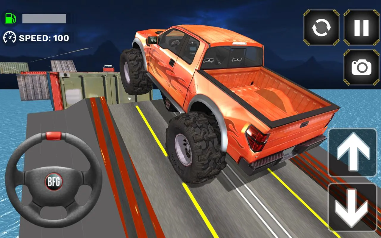 Monster Truck Driving Sim 3D | Indus Appstore | Screenshot