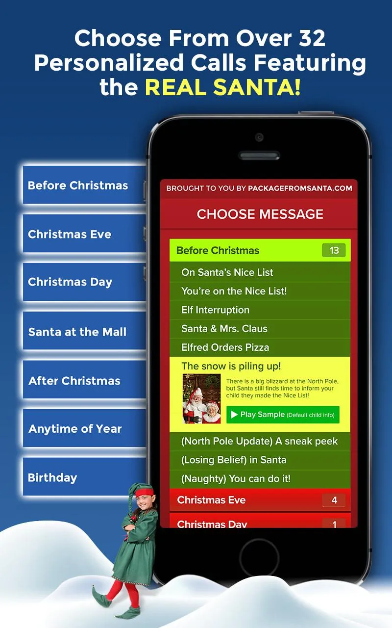 Personalized Call from Santa ( | Indus Appstore | Screenshot