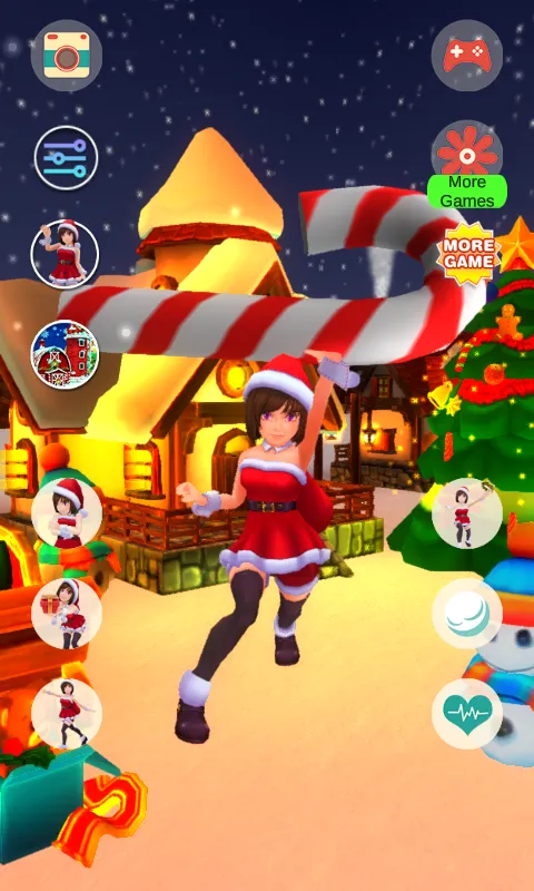 Talking Santa Claus | Indus Appstore | Screenshot