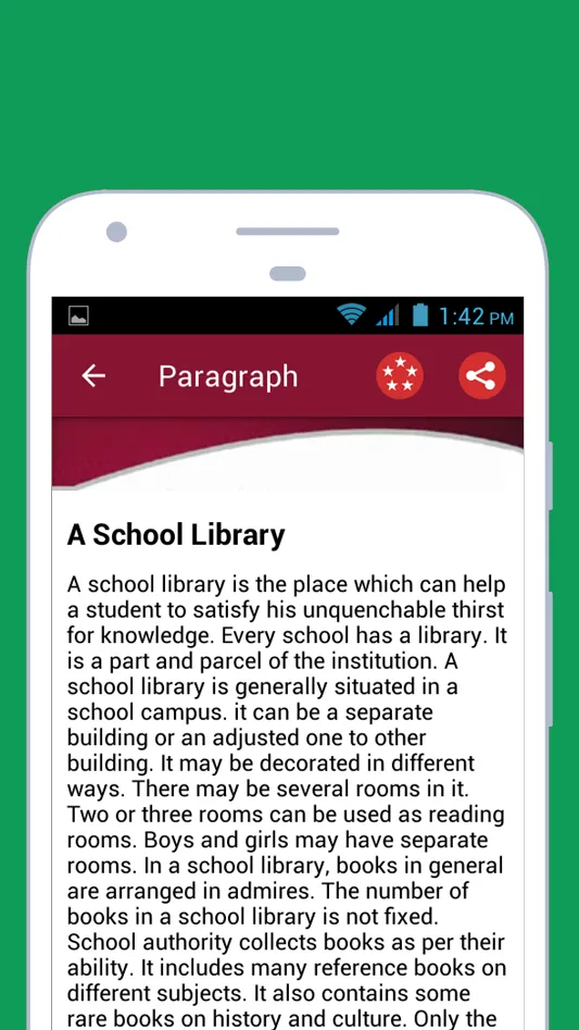 English Paragraph | Indus Appstore | Screenshot