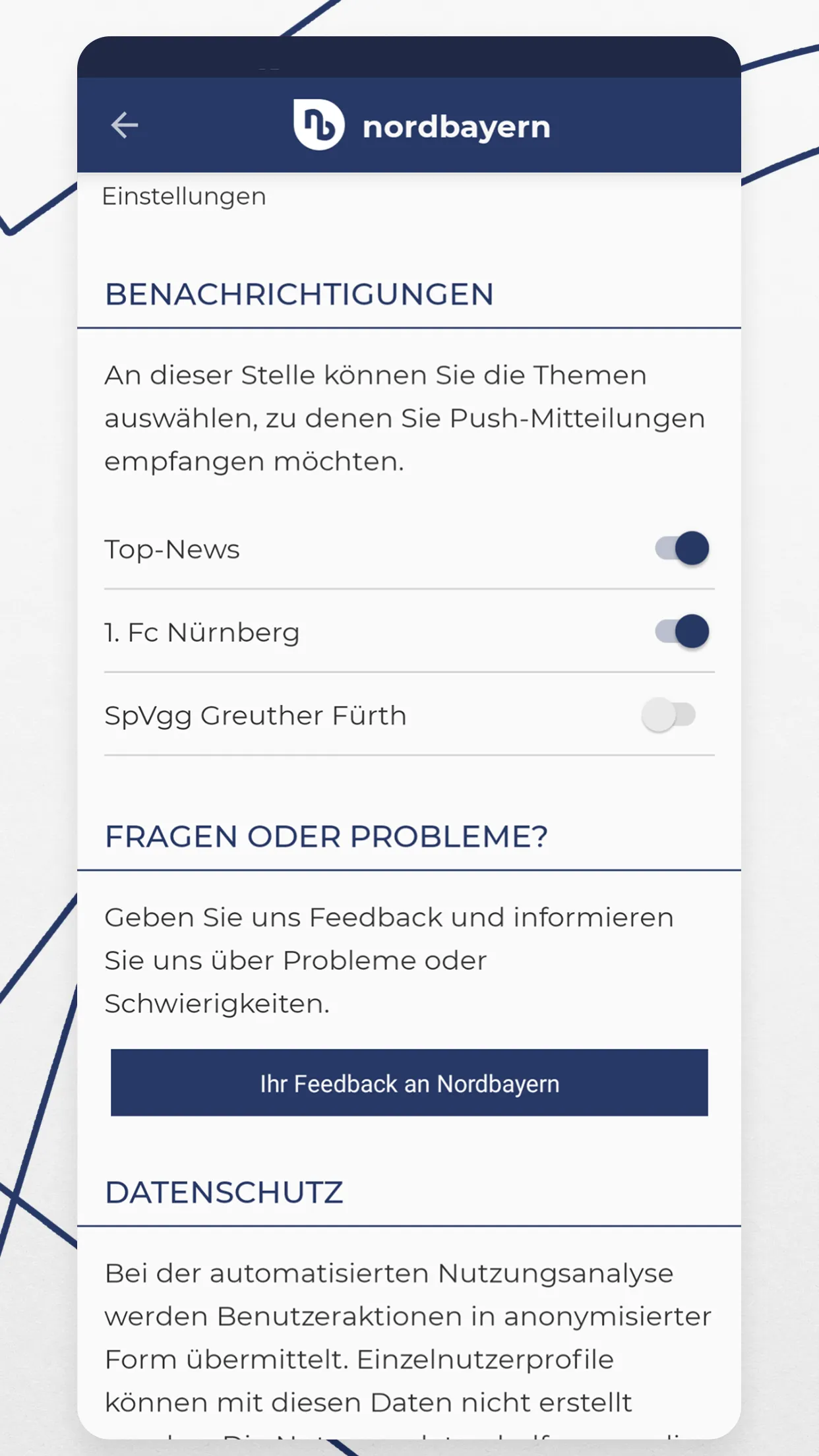 nordbayern News | Indus Appstore | Screenshot