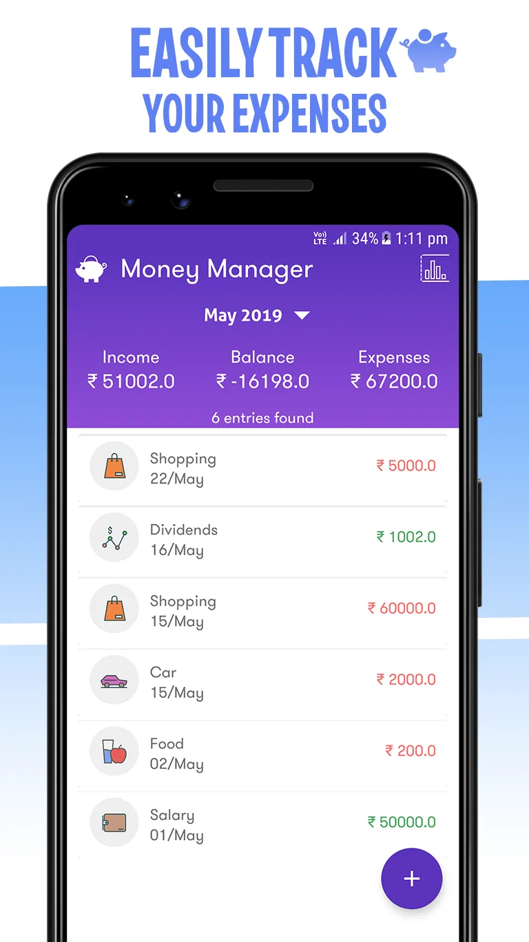 Money Manager : Expense Tracke | Indus Appstore | Screenshot