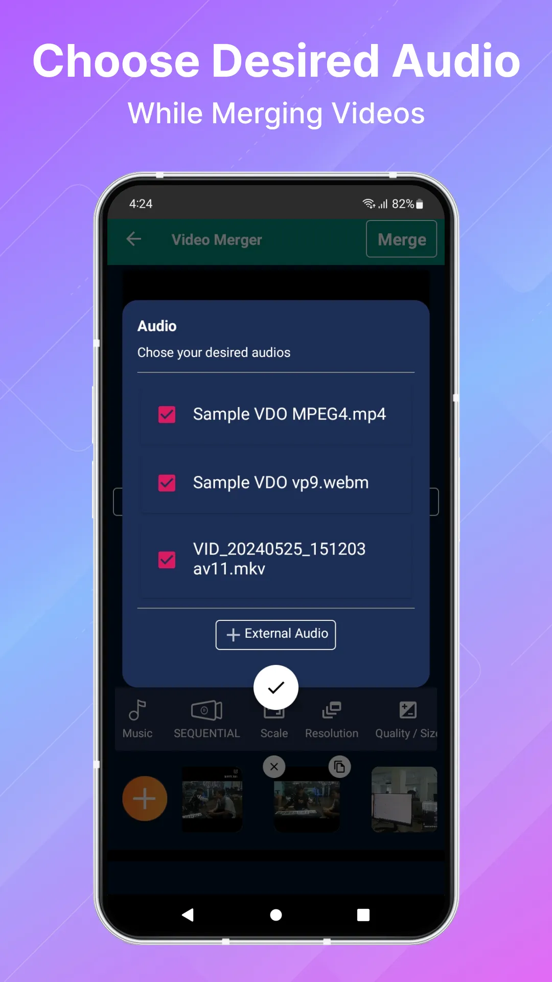 Video Merger, Joiner, Trimmer | Indus Appstore | Screenshot