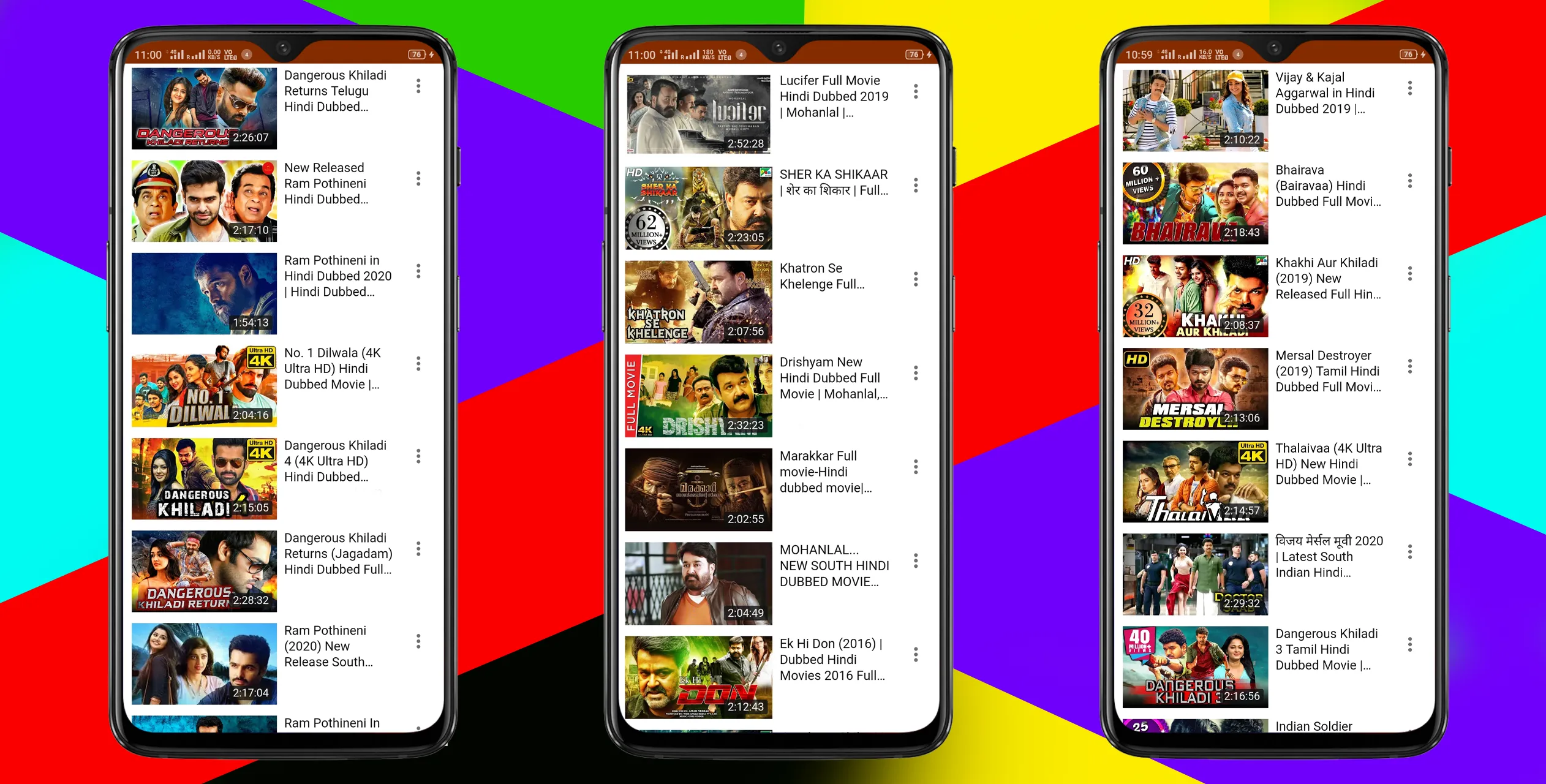 South Movies Hindi Dubbed app | Indus Appstore | Screenshot