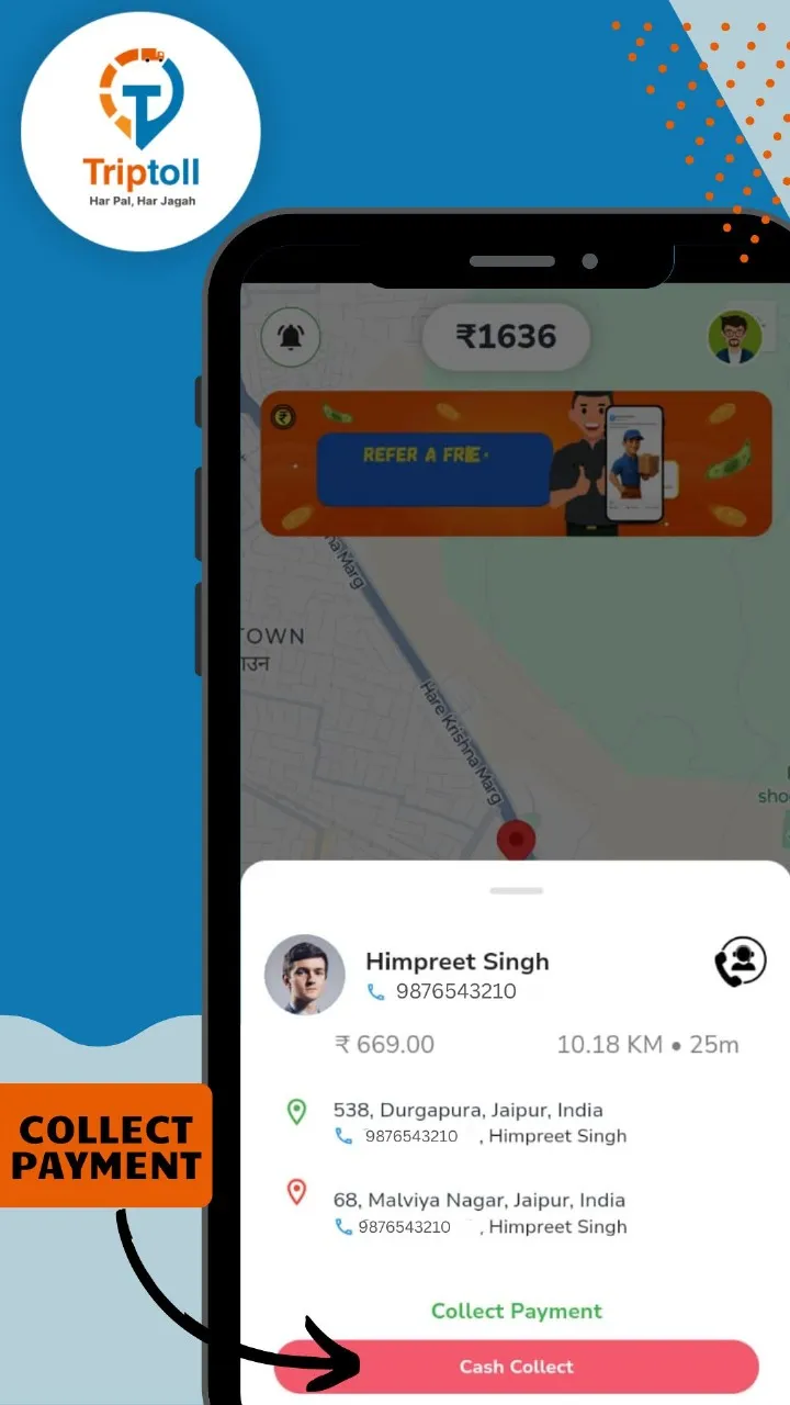 TripToll Driver | Indus Appstore | Screenshot