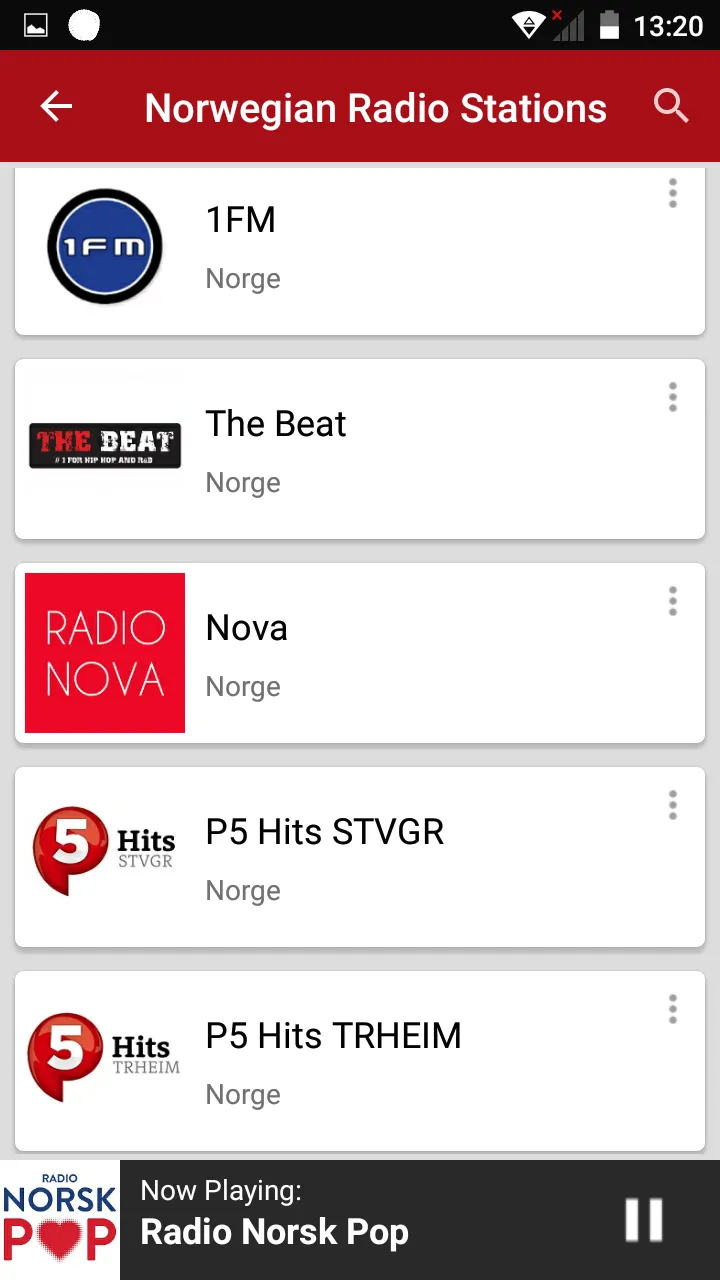 Norway Radio Stations | Indus Appstore | Screenshot