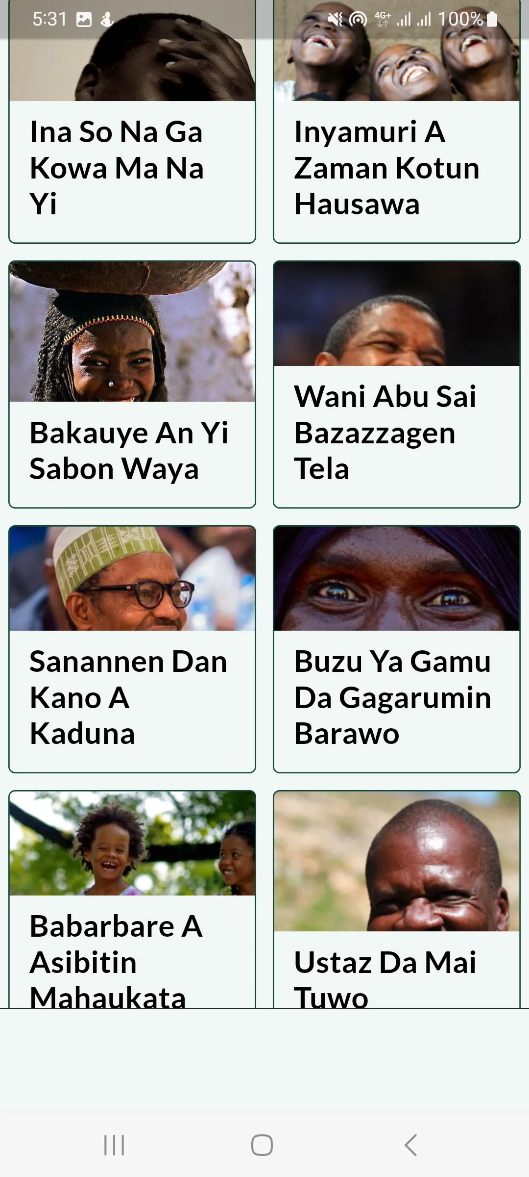 Fagen Nishadi Da Barkwanci | Indus Appstore | Screenshot