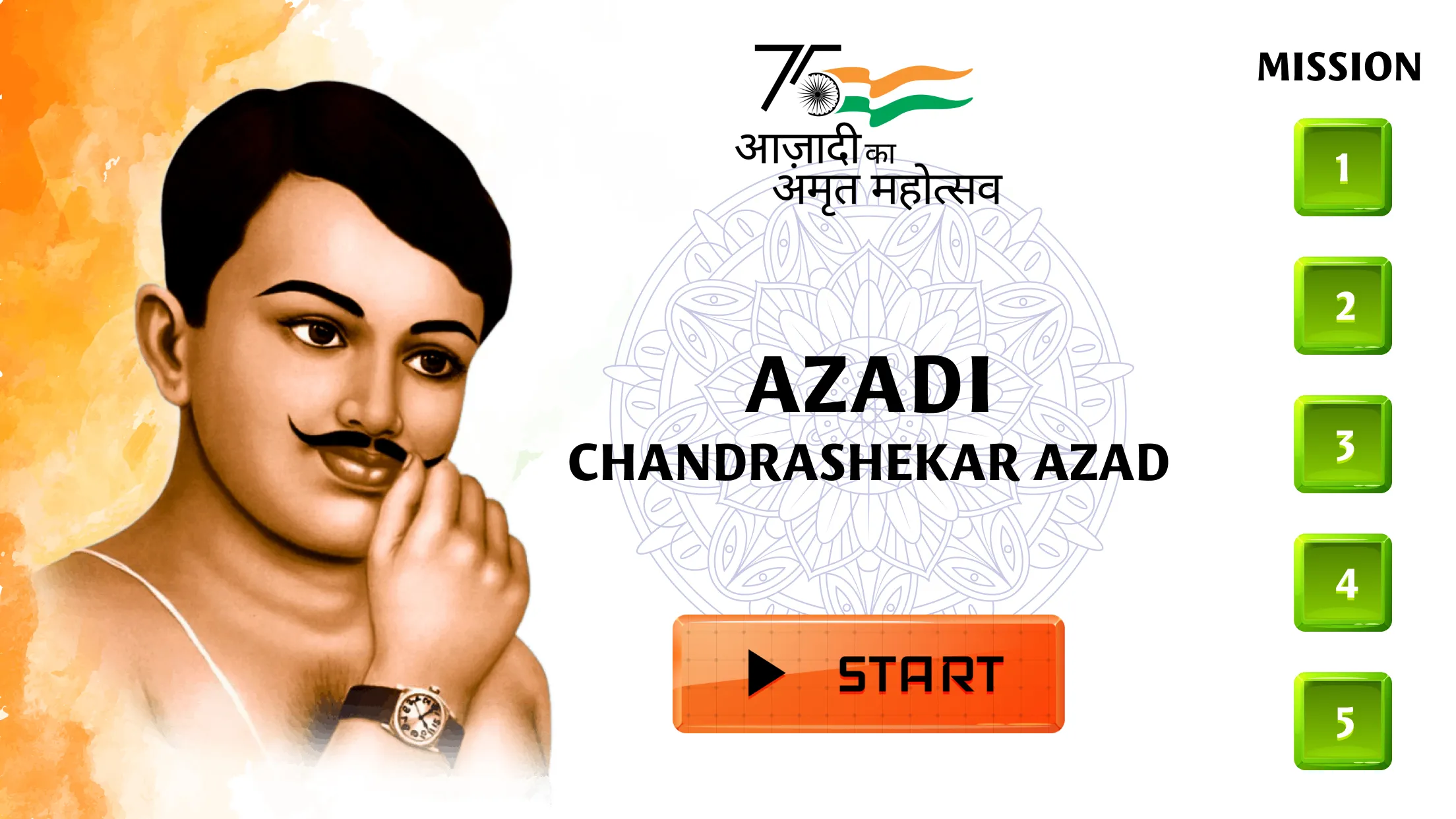 Azadi Game-Chandrashekar Azad | Indus Appstore | Screenshot