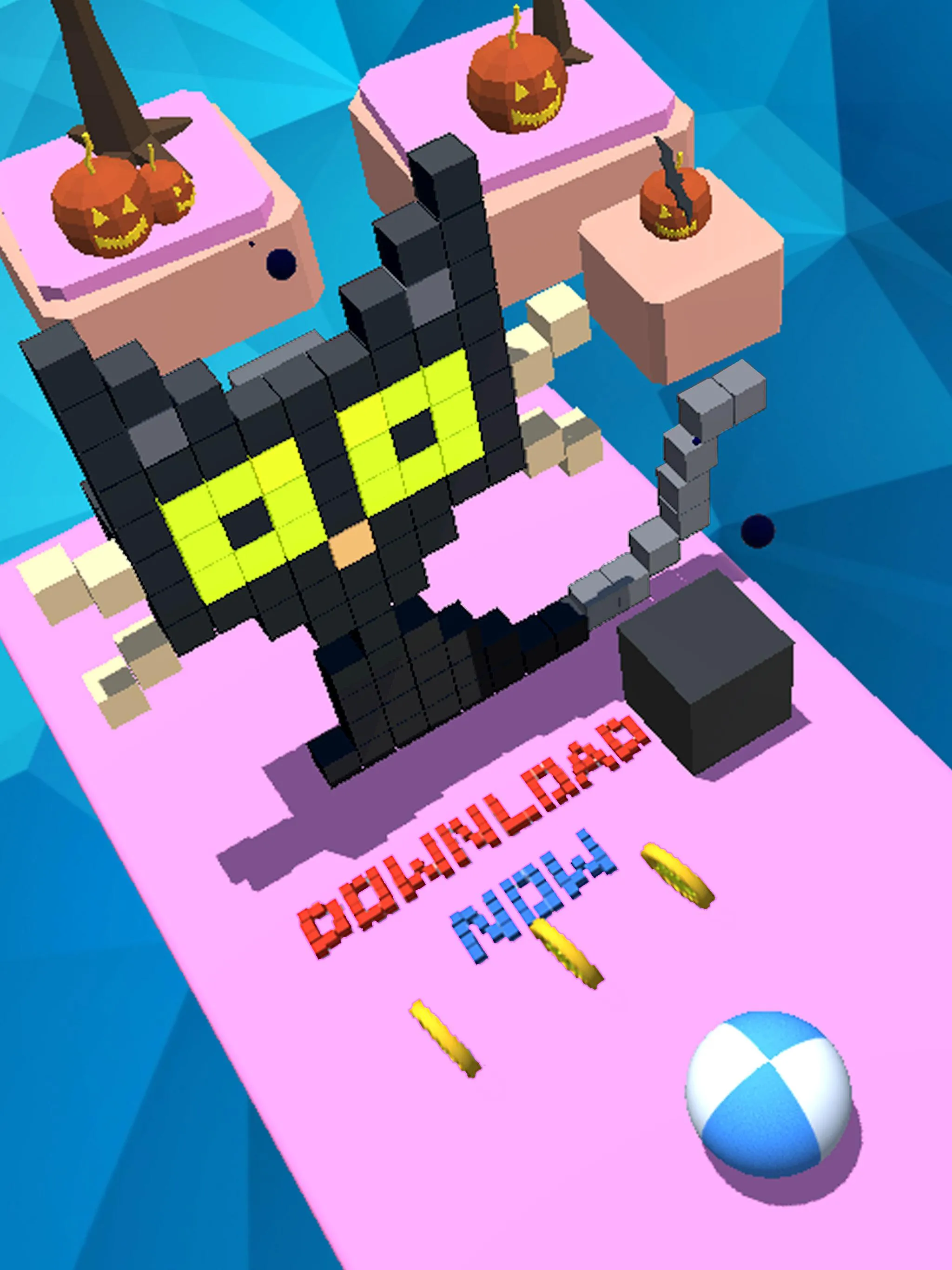 Monster Vs Ball 3D | Indus Appstore | Screenshot