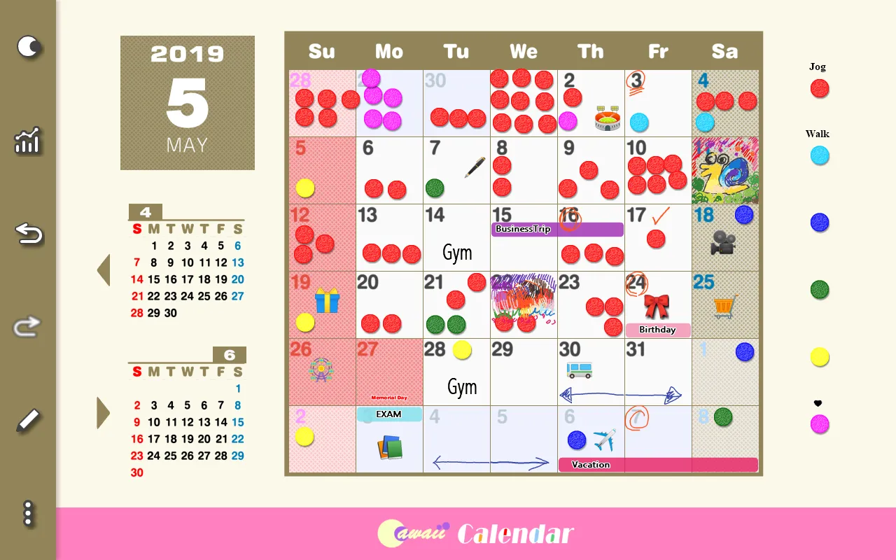 Cawaii Calendar 2025 | Indus Appstore | Screenshot