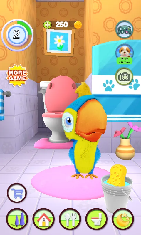 Talking Parrot | Indus Appstore | Screenshot