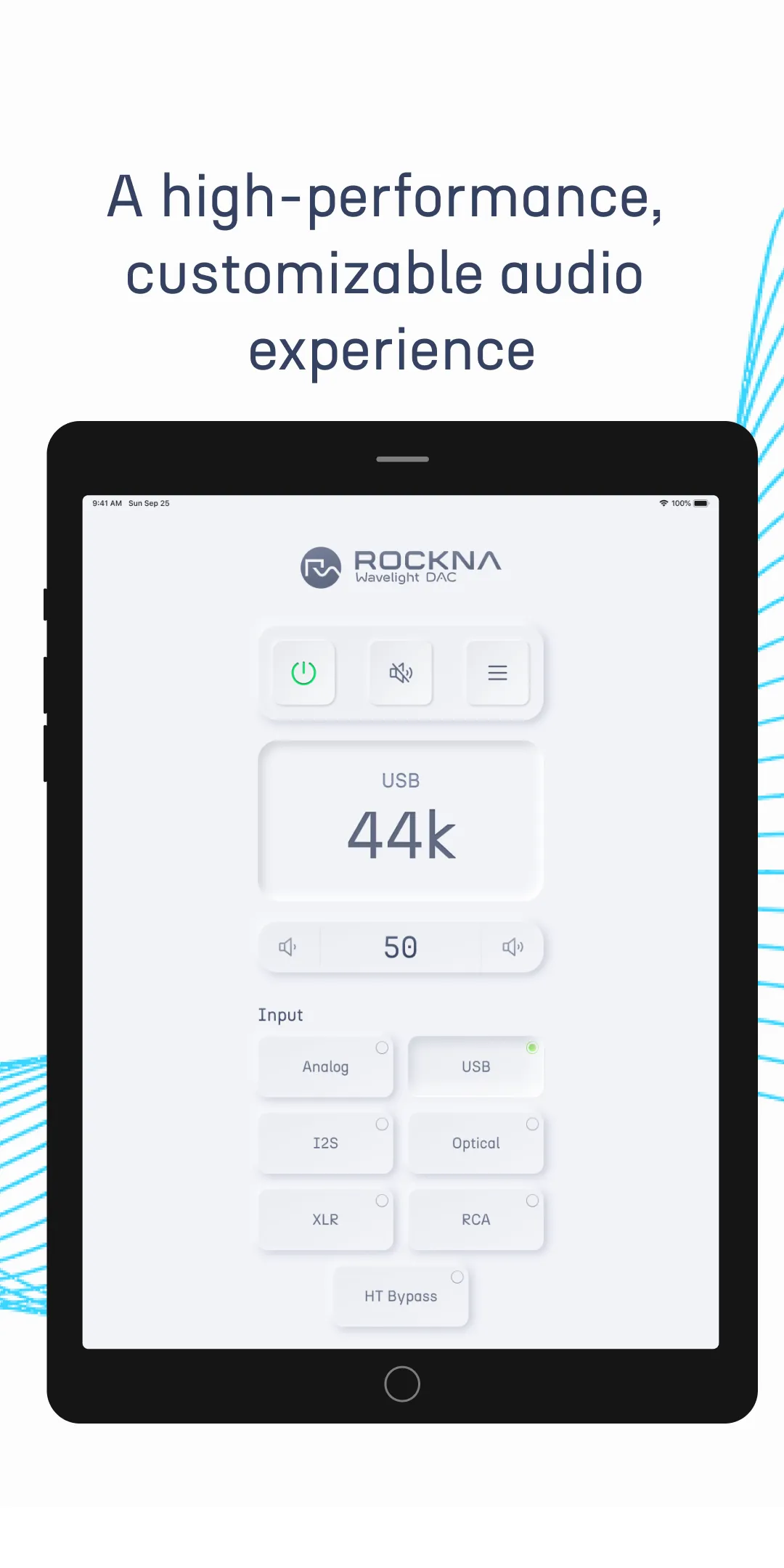 Rockna Wavelight DAC Remote | Indus Appstore | Screenshot