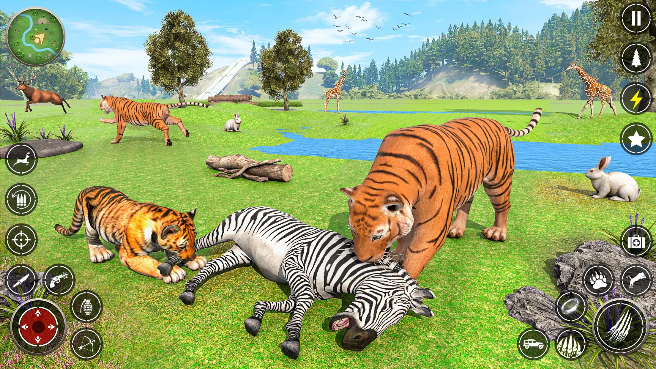 The Tiger Family Simulator 3D | Indus Appstore | Screenshot