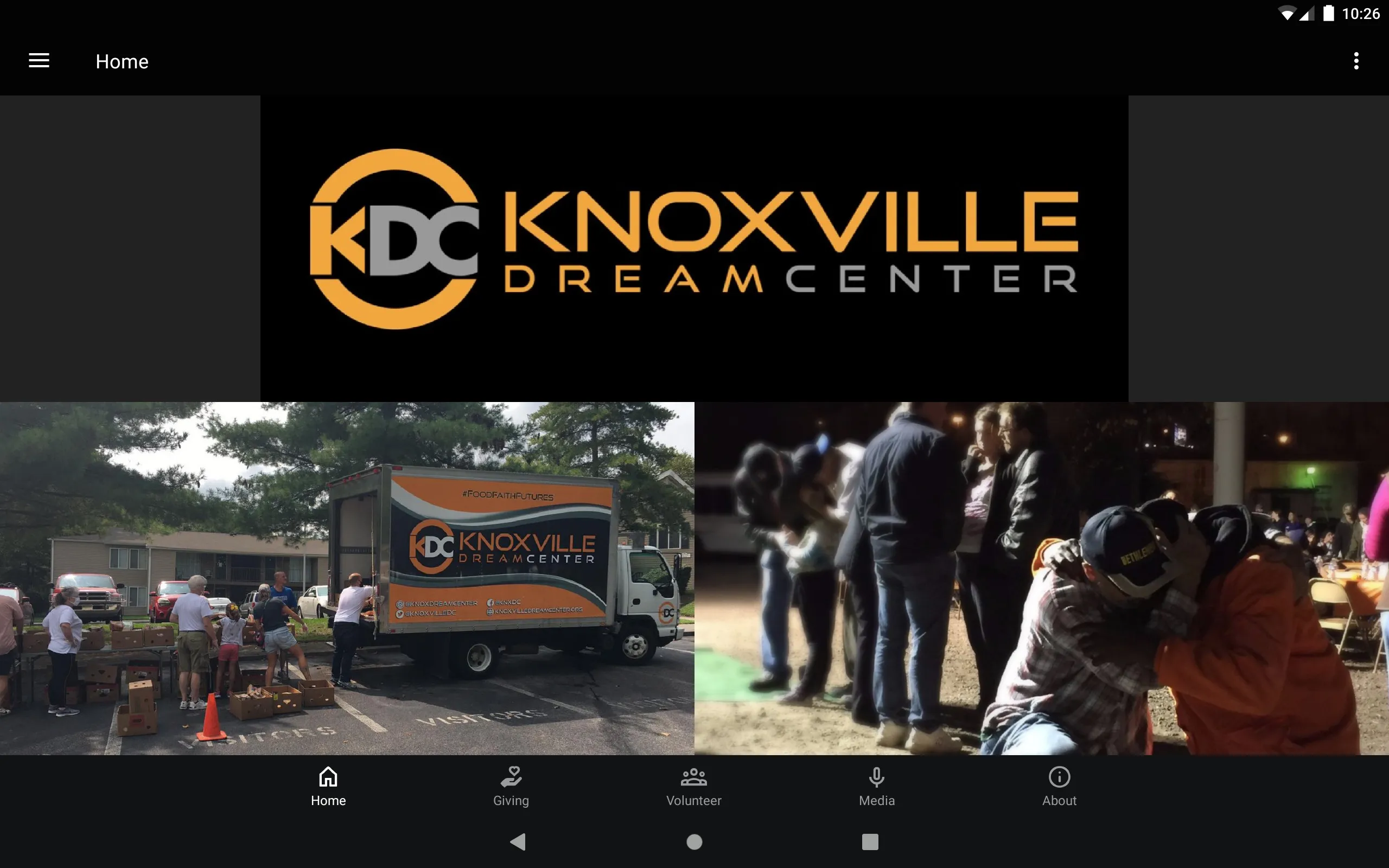 Knoxville Dream Center | Indus Appstore | Screenshot