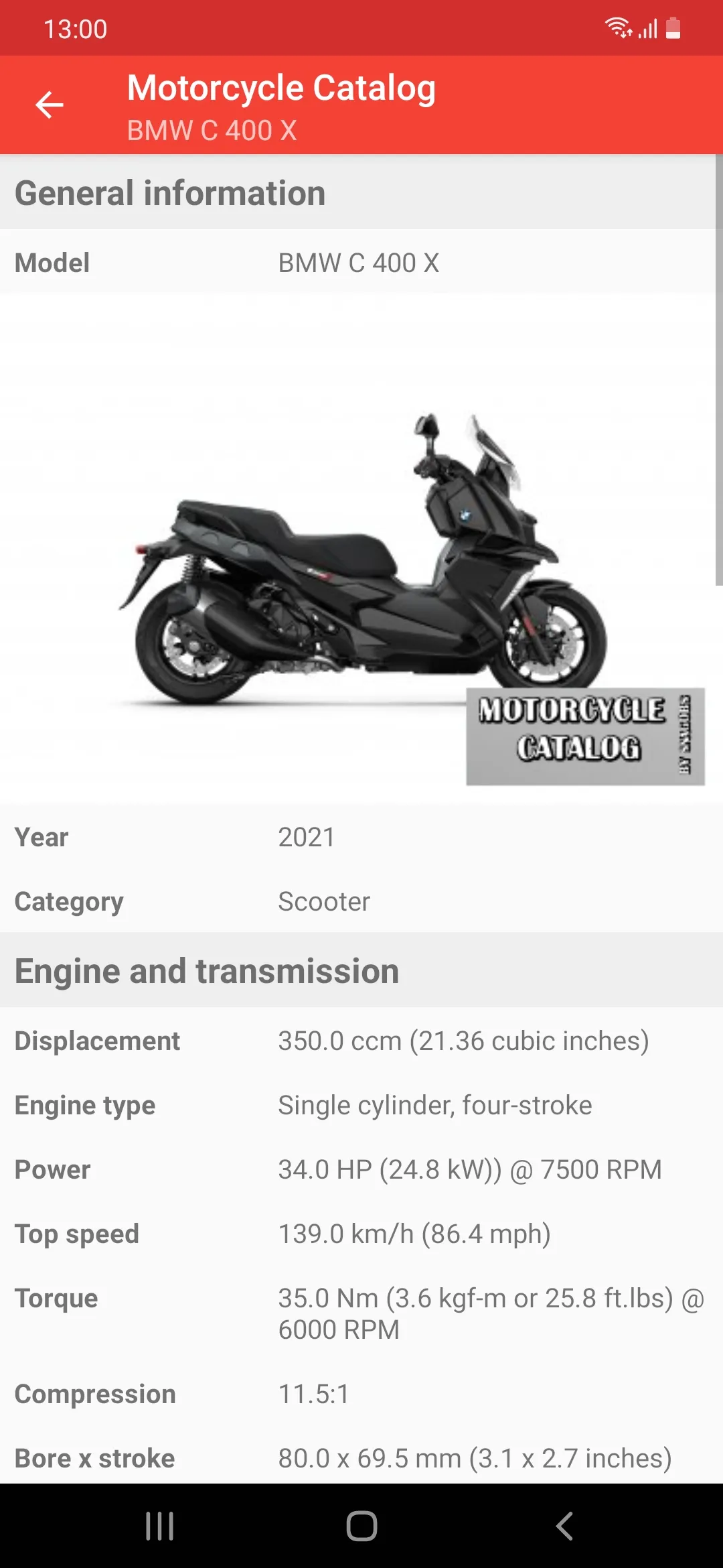 Moto Catalog: all about bikes | Indus Appstore | Screenshot