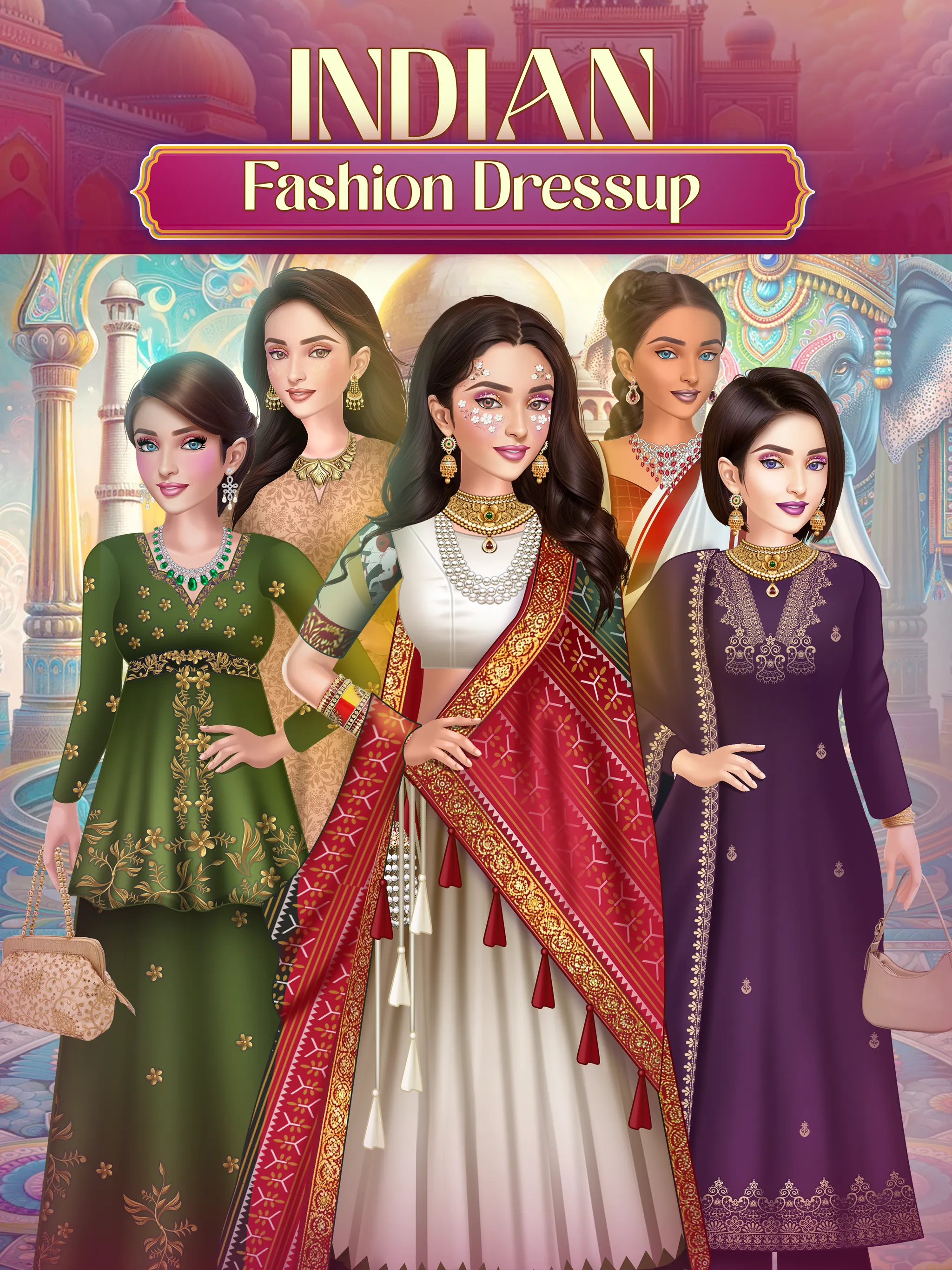 Indian Fashion Dressup Game | Indus Appstore | Screenshot