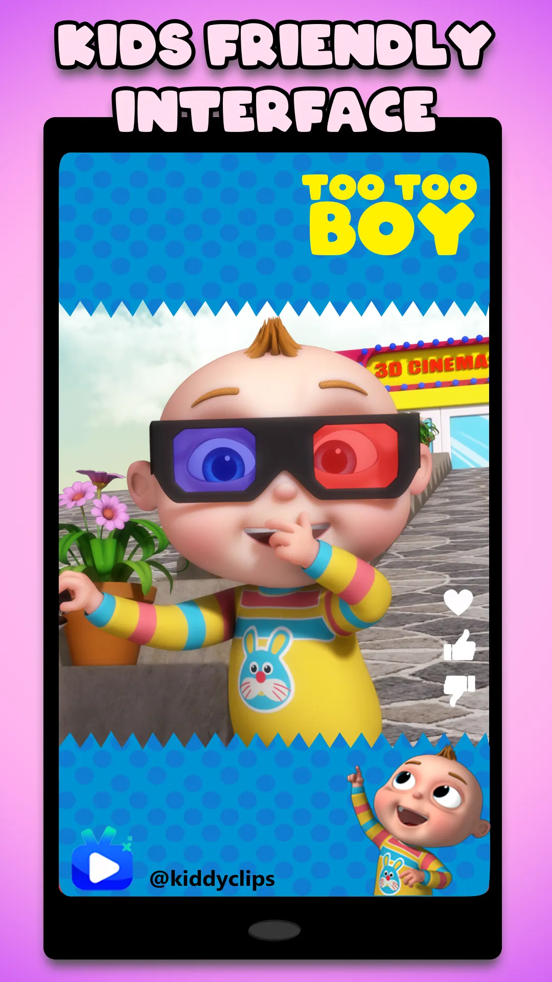 Kiddy Clips - Fun Kids Reels | Indus Appstore | Screenshot