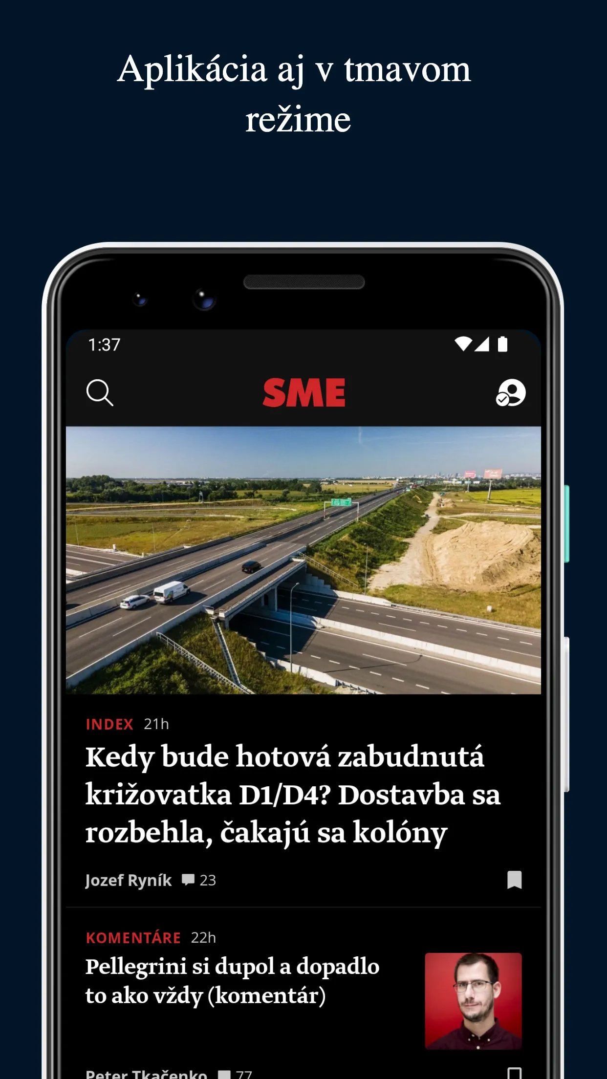 SME.sk | Indus Appstore | Screenshot