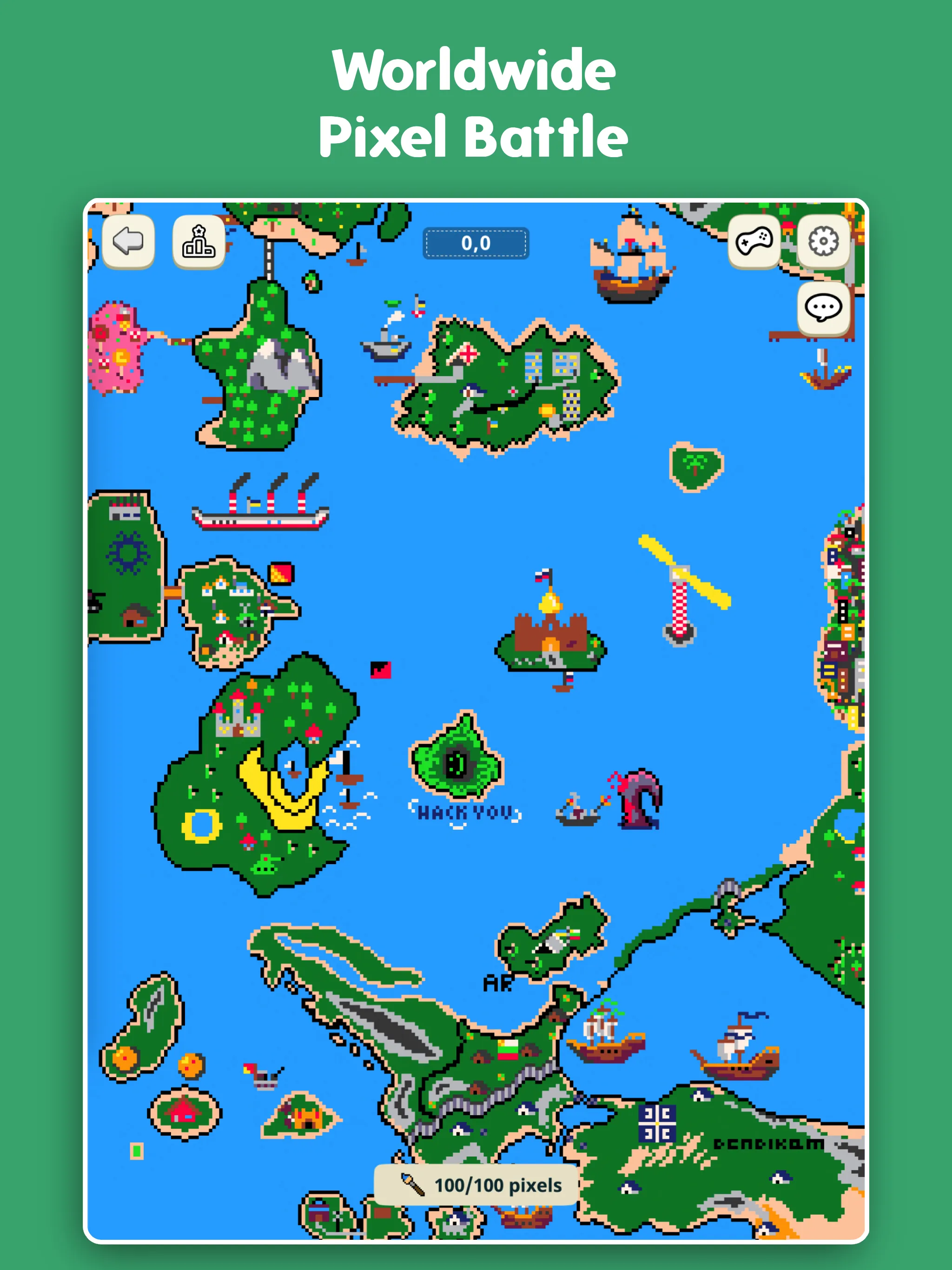 R Place - Pixel Battle Online | Indus Appstore | Screenshot