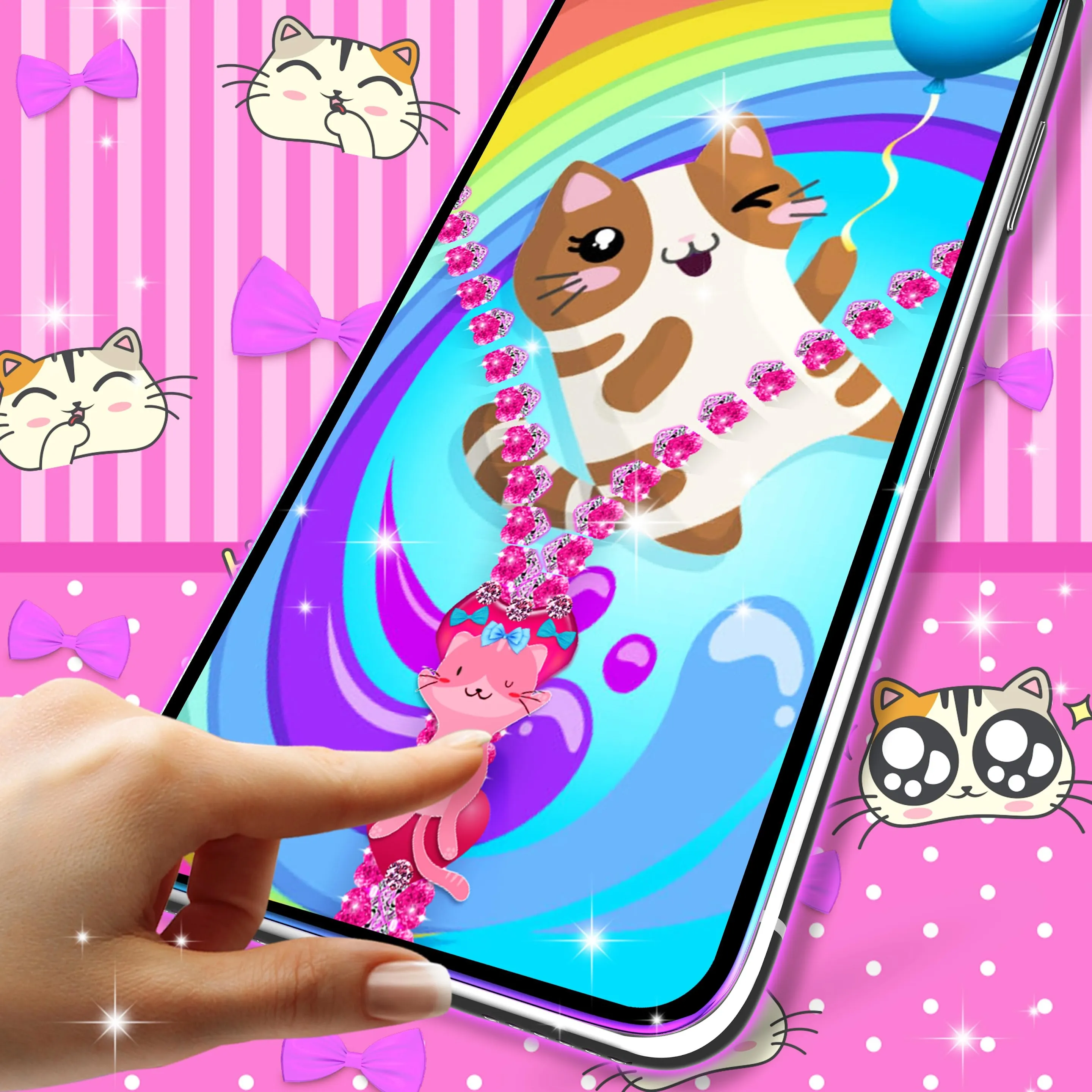 Kitty lock screen | Indus Appstore | Screenshot