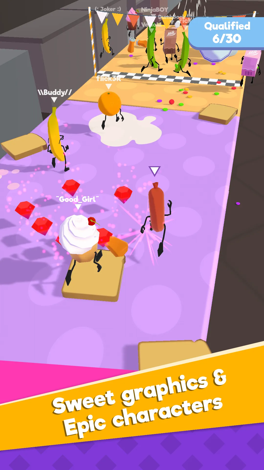 Epic Fall - Multiplayer Run Fu | Indus Appstore | Screenshot