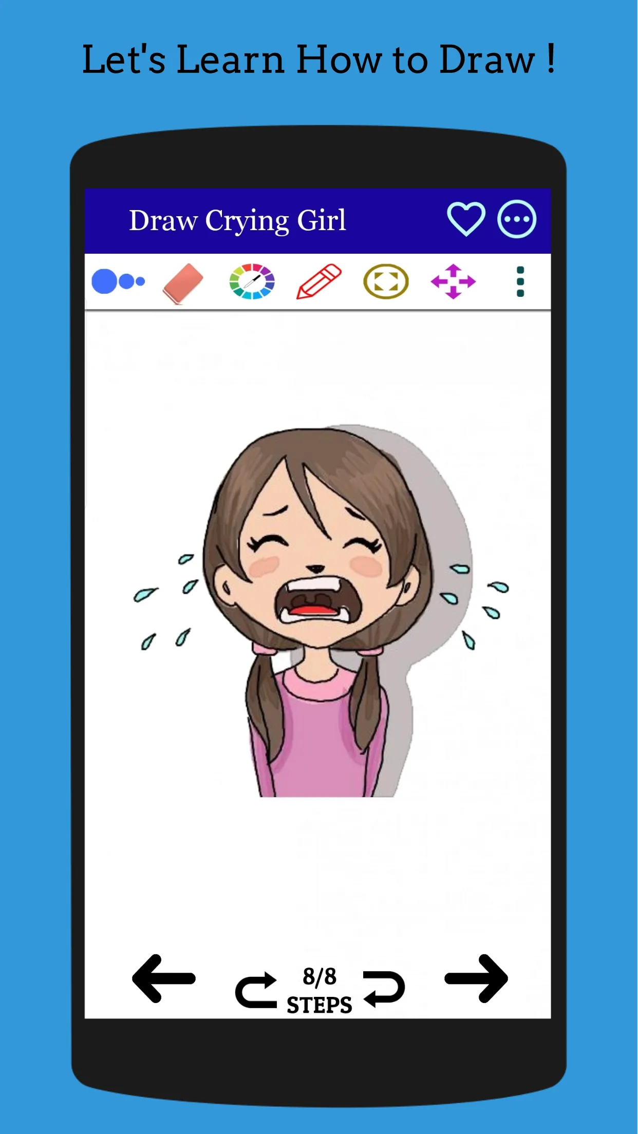 How to Draw a Sad Person | Indus Appstore | Screenshot