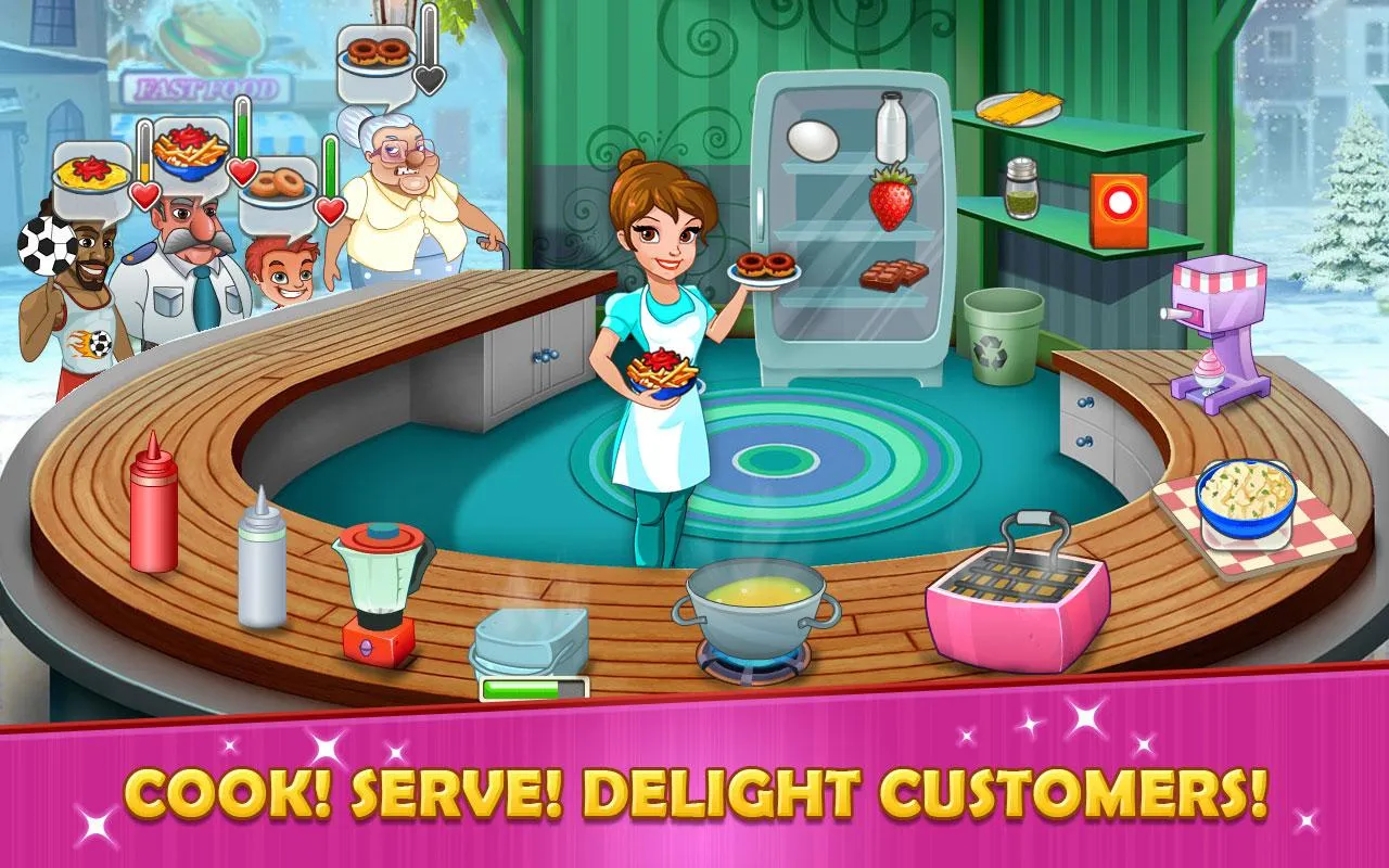 Kitchen story: Food Fever Game | Indus Appstore | Screenshot