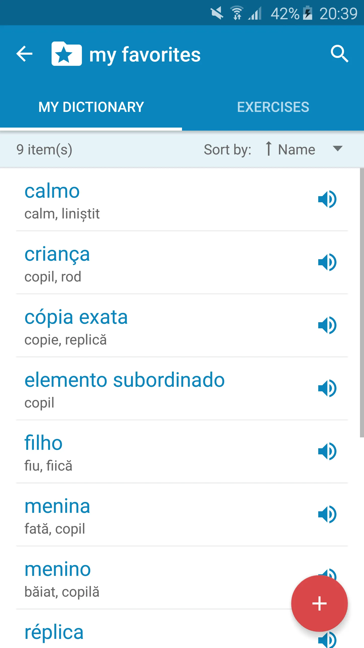 Portuguese-Romanian Dictionary | Indus Appstore | Screenshot