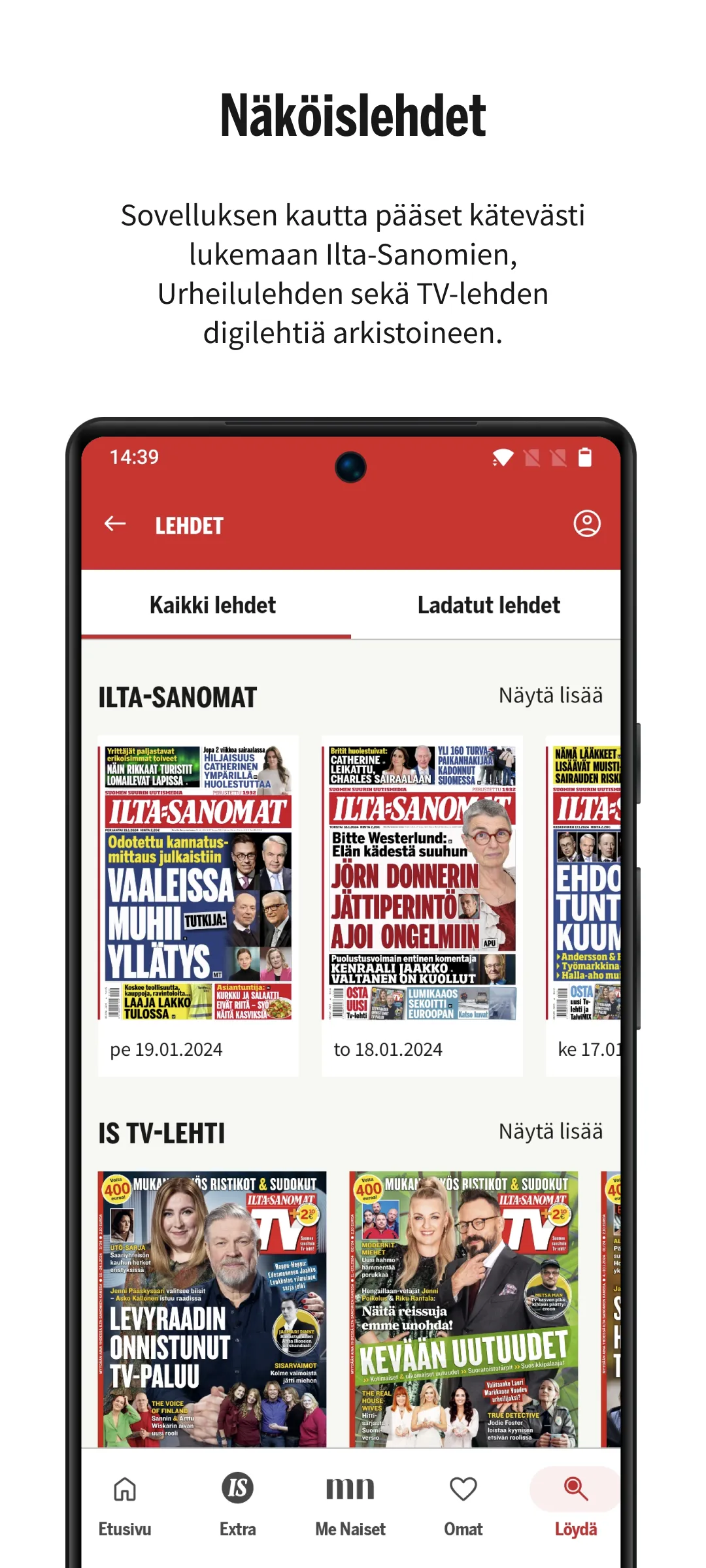 IS – Ilta-Sanomat | Indus Appstore | Screenshot