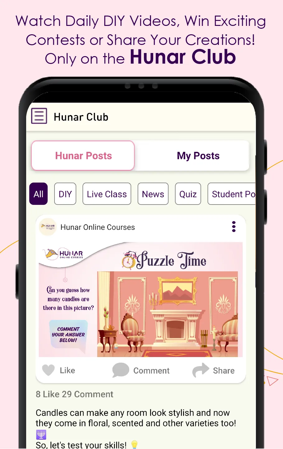 Hunar Online Courses for Women | Indus Appstore | Screenshot