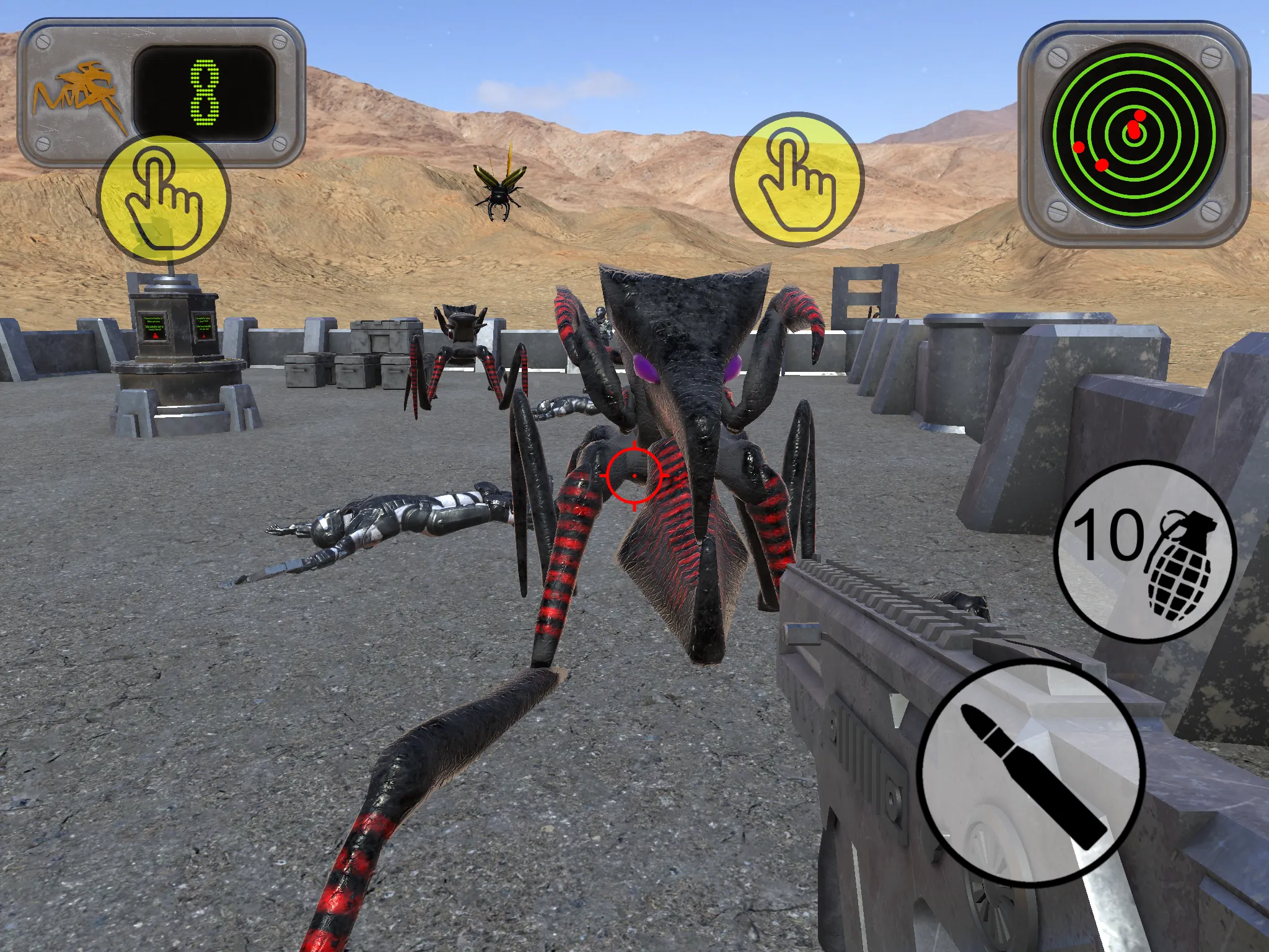 Attack Of The Alien Bugs | Indus Appstore | Screenshot