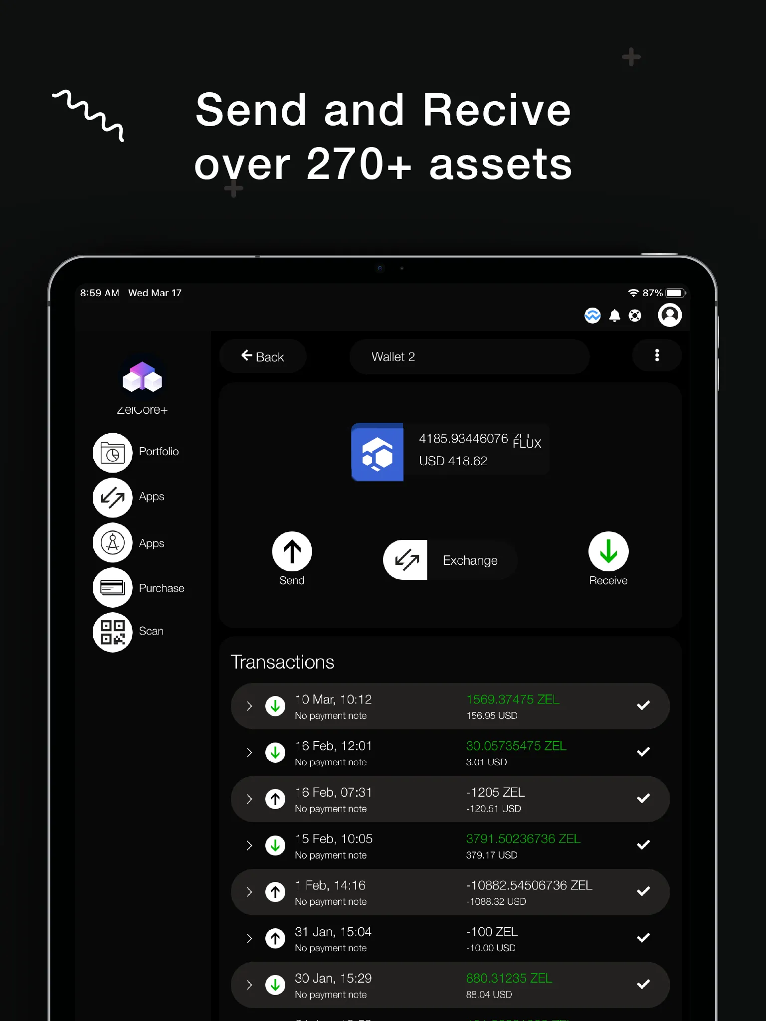 Zelcore - Crypto Wallet | Indus Appstore | Screenshot