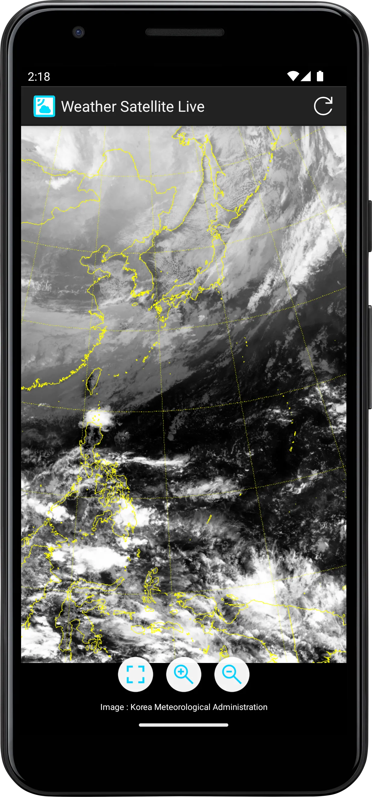 Weather Satellite Korea | Indus Appstore | Screenshot