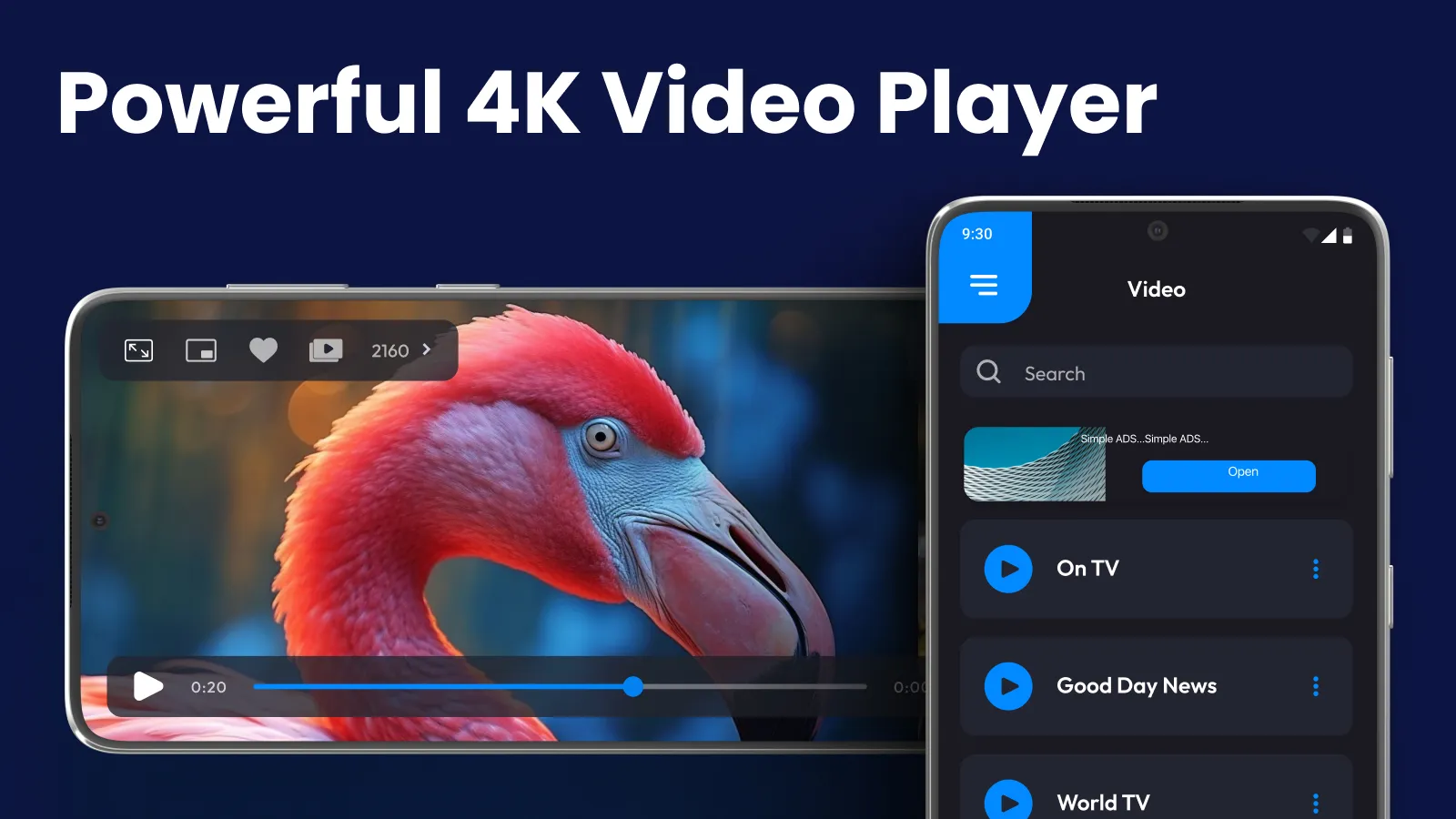 M3U IPTV Stream Player Lite | Indus Appstore | Screenshot