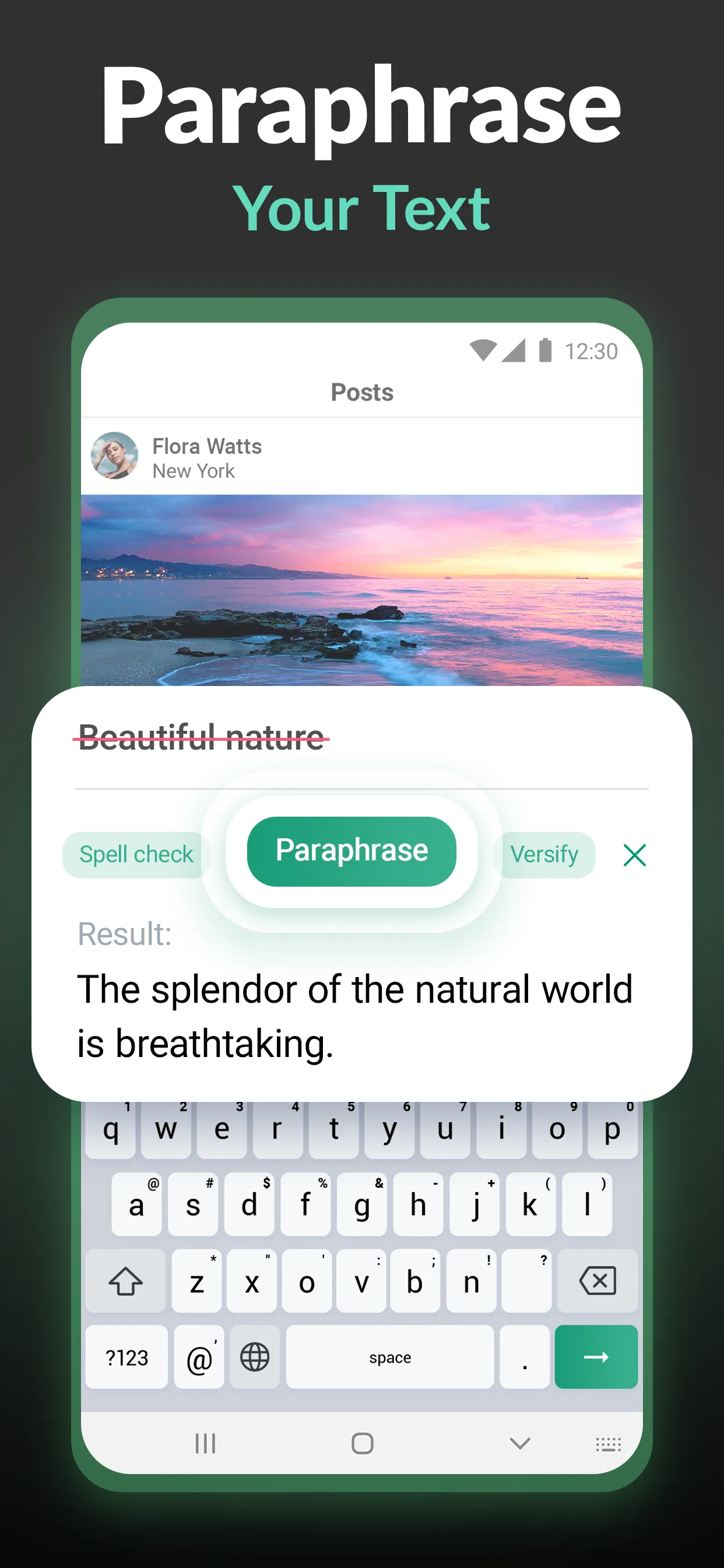 Keyboard AI Assistant: Writely | Indus Appstore | Screenshot